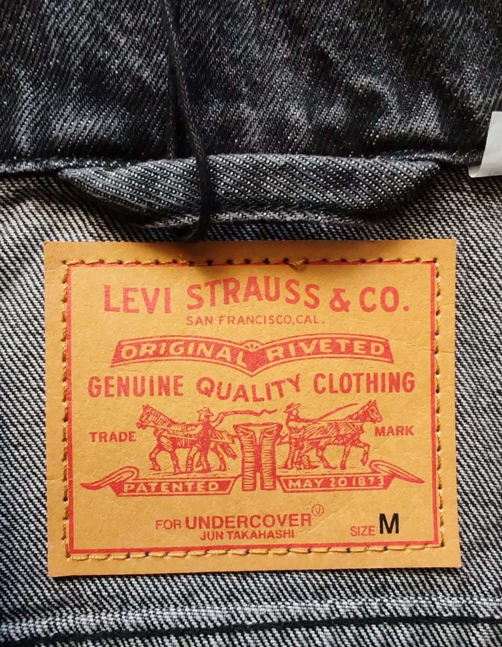 Jun Takahashi Levi's Undercover Jun Takahashi 35th Anniversary Jacket M Size US M / EU 48-50 / 2 - 10 Thumbnail