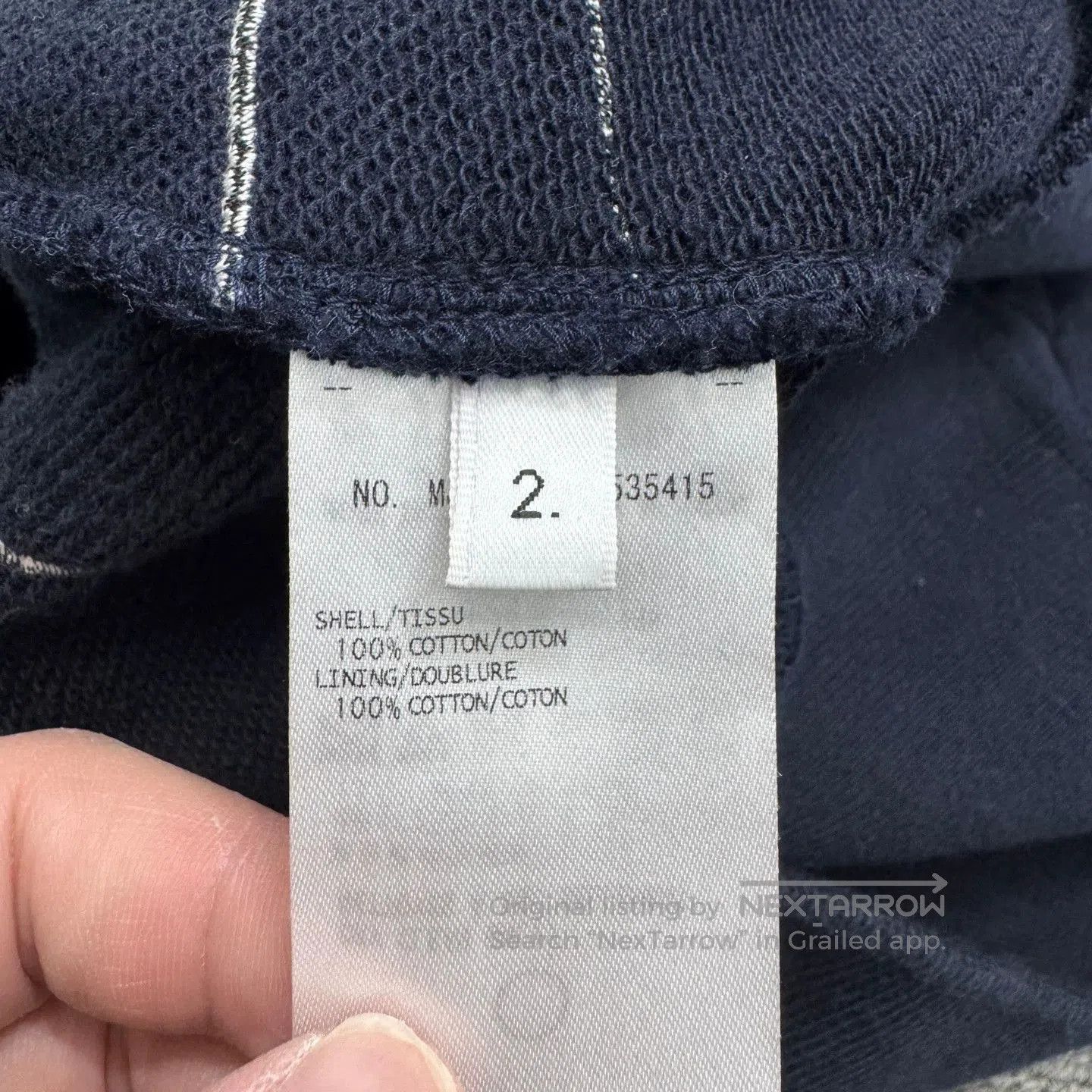 Thom Browne Blue Zip-Up Hoodie with Surfing Print and Striped Sleeves. Size US M / EU 48-50 / 2 - 3 Thumbnail