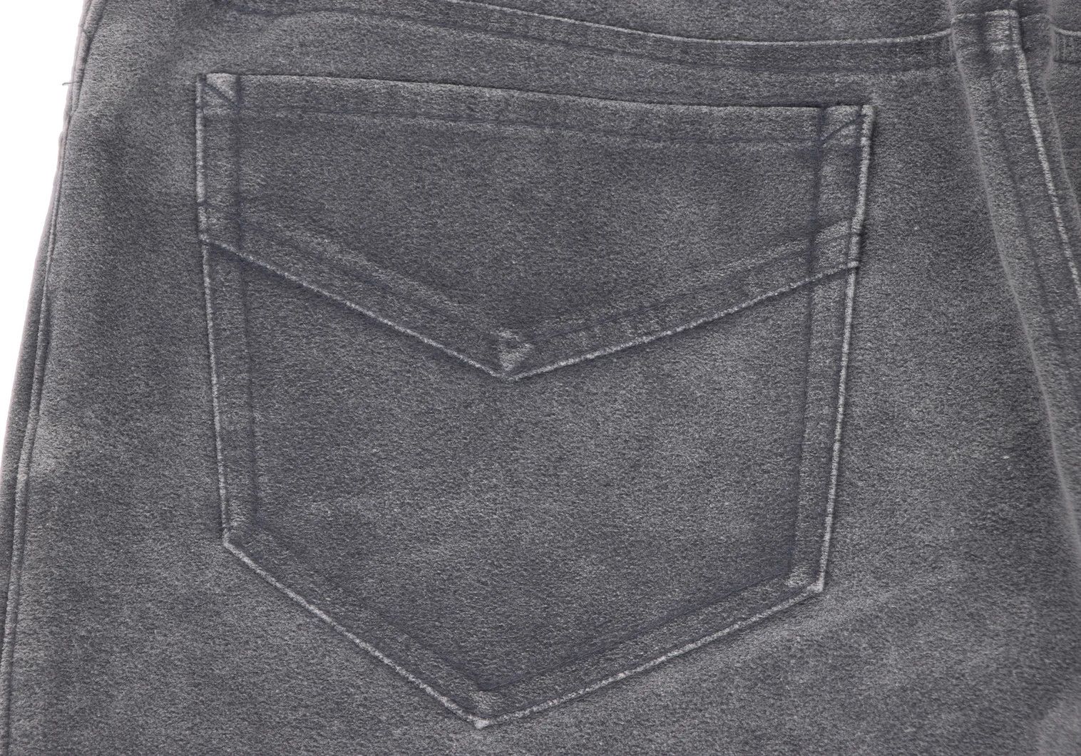 Jean Paul Gaultier Synthetic Suede Pants in Gray Size 52 Size US 36 / EU 52 - 17 Thumbnail