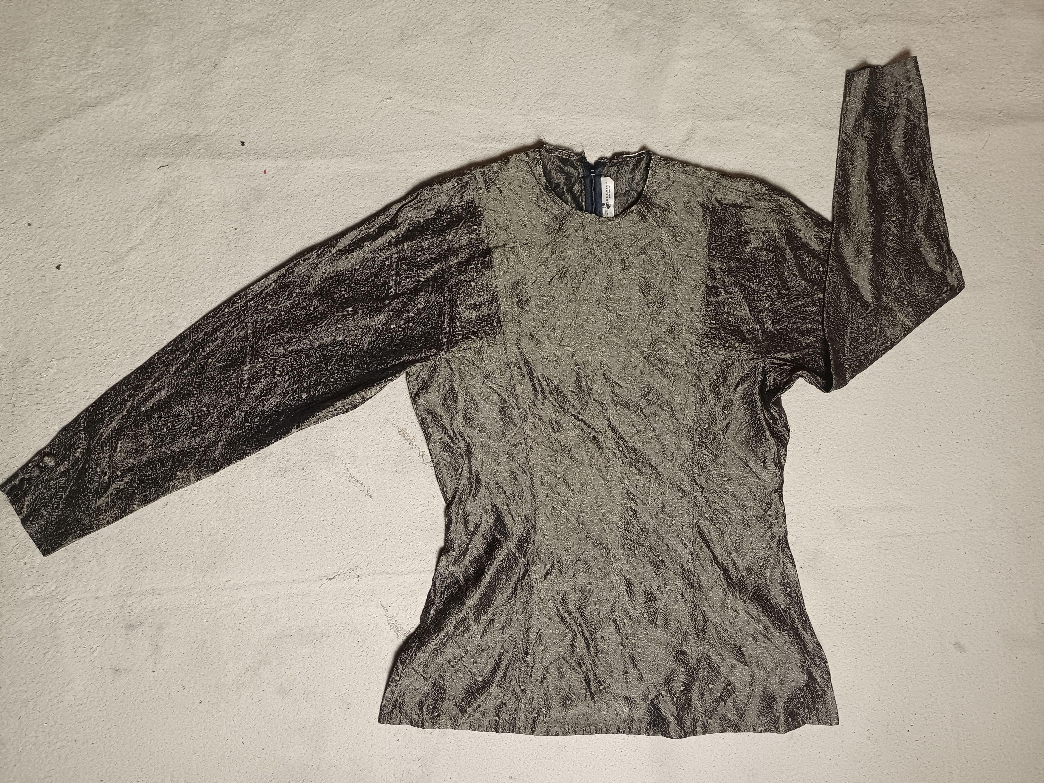 Hiroko Koshino Homme × Japanese Brand × Vintage Vintage HIROKO KOSHINO Pret A Porter Long Sleeve Size US M / EU 48-50 / 2 - 9 Thumbnail