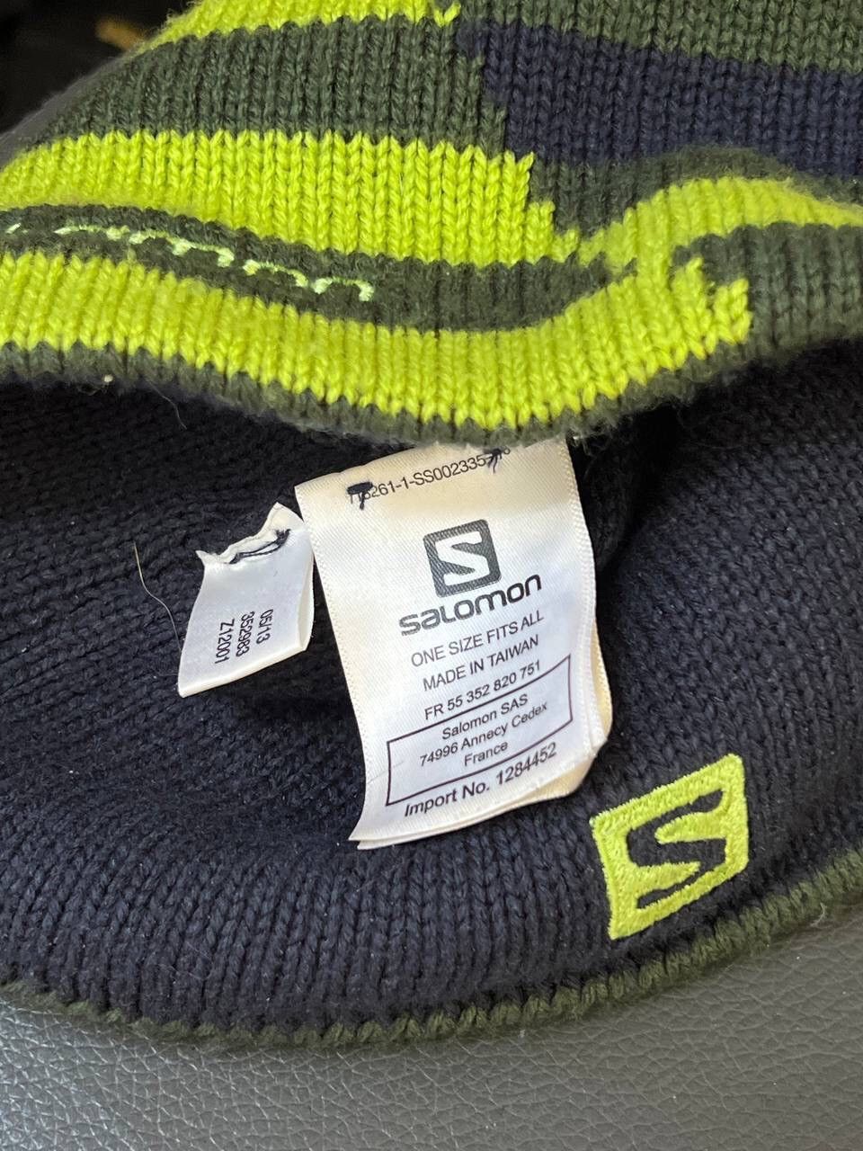 Salomon × Vintage Vintage Gorpcore Salomon Hat Beanie Y2K Size ONE SIZE - 6 Thumbnail