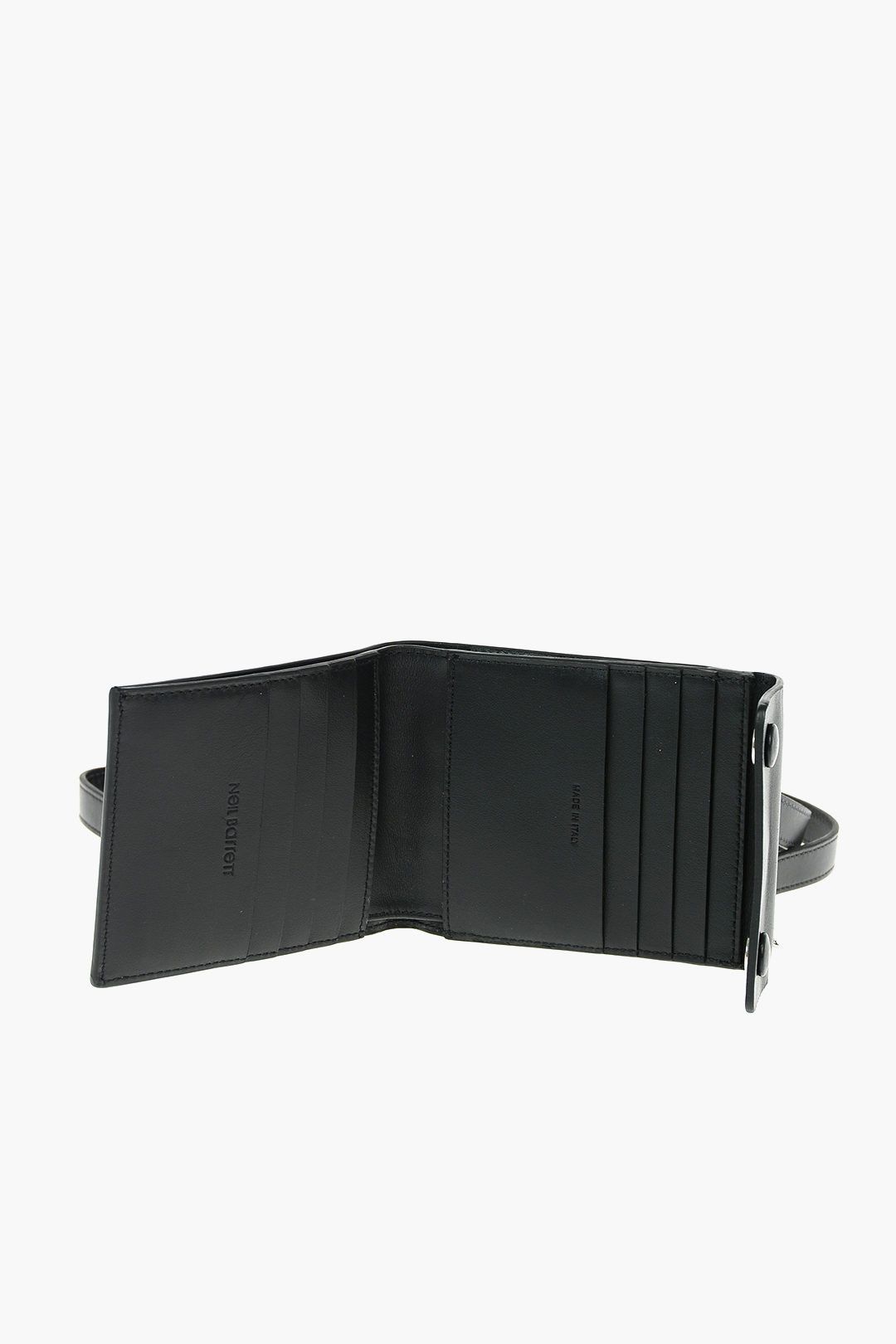 Neil Barrett **NEIL BARRETT Metal Monogram Leather Strap Bag Size ONE SIZE - 6 Thumbnail
