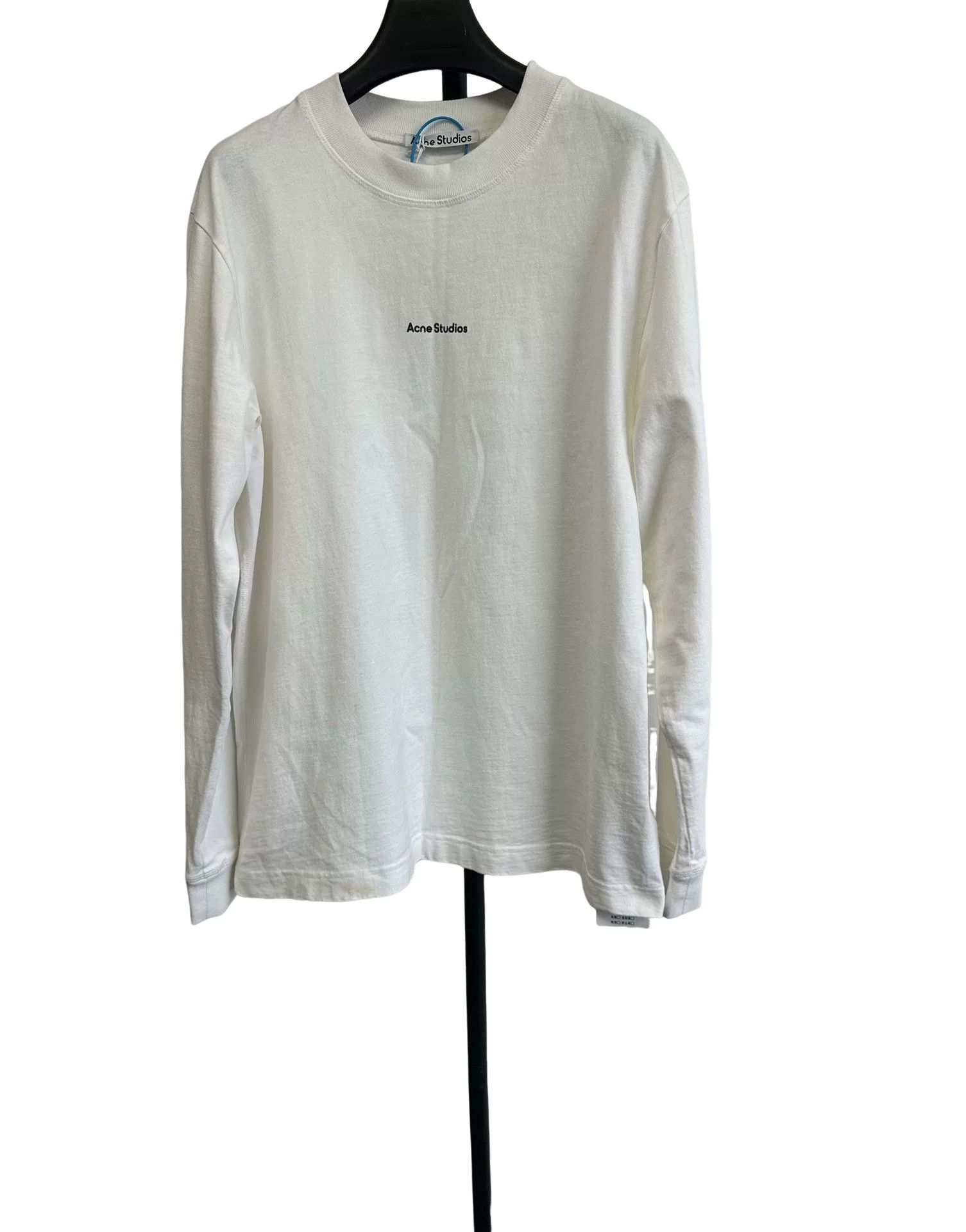 Acne Studios Acne Studios Logo Long Sleeve T-Shirt XS Size US XS / EU 42 / 0 - 1 Thumbnail