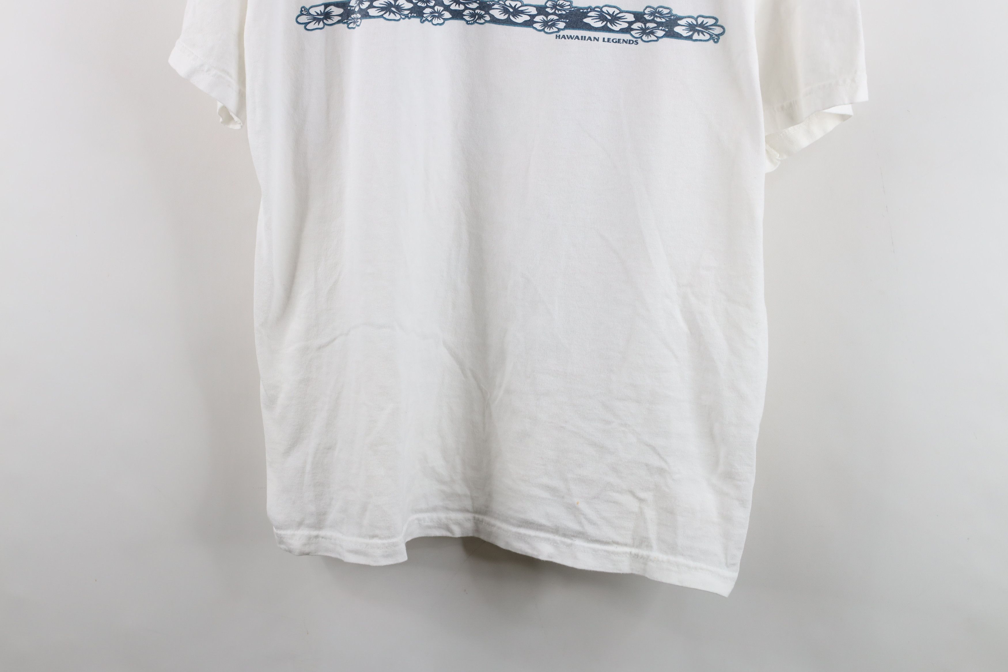 Vintage Vintage 90s Y2K Streetwear Legends Surfing T-Shirt White Size US XL / EU 56 / 4 - 3 Thumbnail