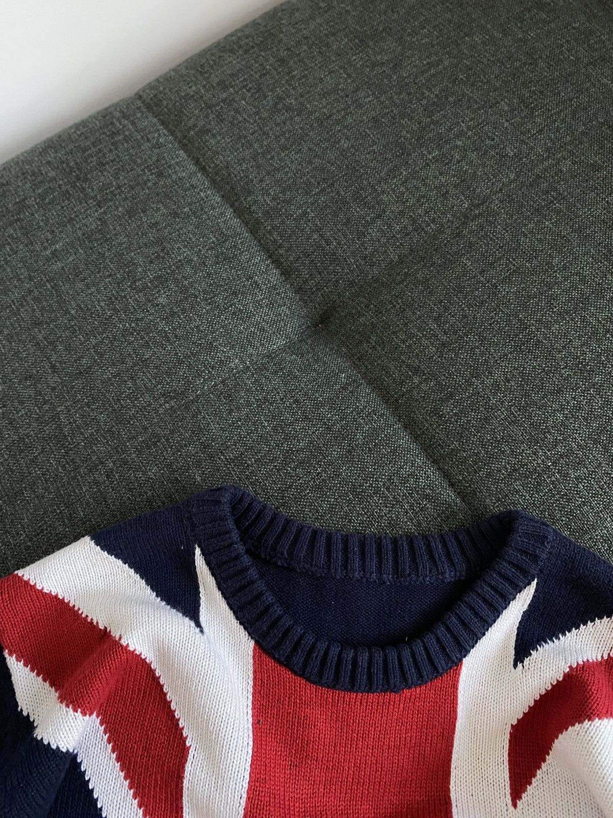 Hysteric Glamour Vintage UK Flag Sweater Big Logo United Kingdom Japanese Y2K Size US L / EU 52-54 / 3 - 5 Thumbnail