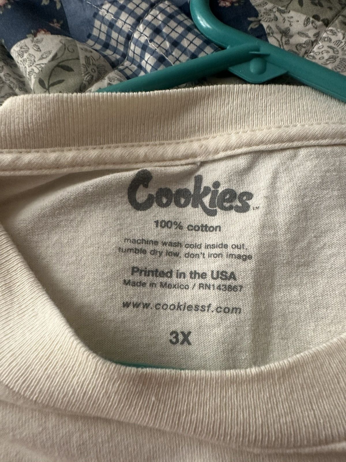 Cookies 3XL Camo Outline Cookies Logo T-shirt Size US XXL / EU 58 / 5 - 3 Thumbnail