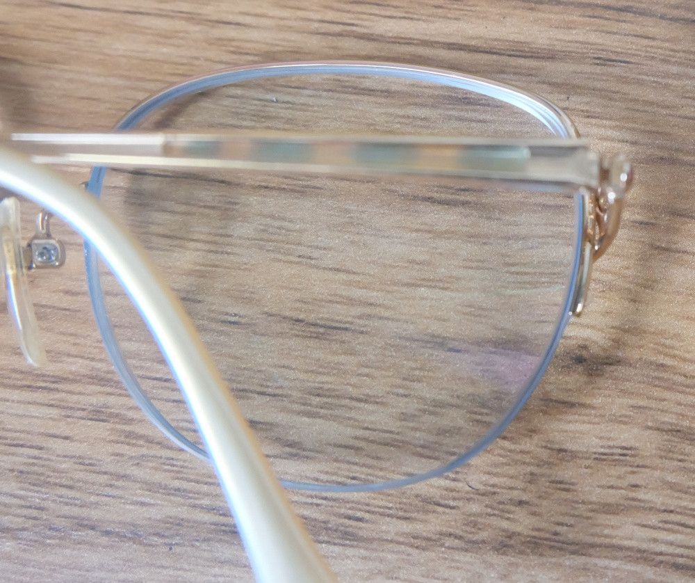 Vintage Valentino Garavani V95294 Half Rim Titanium Glasses Size ONE SIZE - 8 Thumbnail