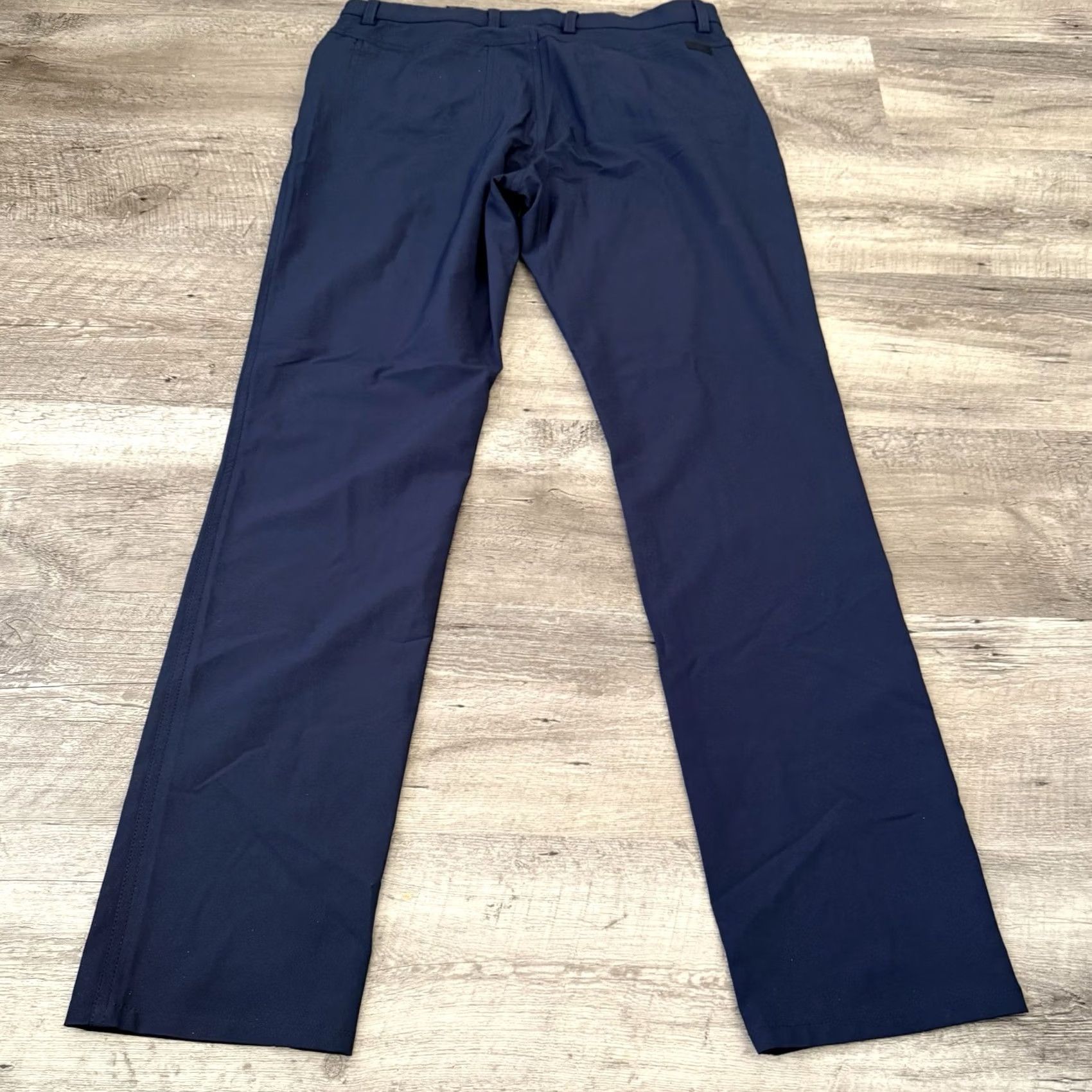 Vintage Greg Norman Golf Pant Mens 32x32 Blue Ultimate ML75 Luxury 5-Pocket Size US 32 / EU 48 - 3 Thumbnail