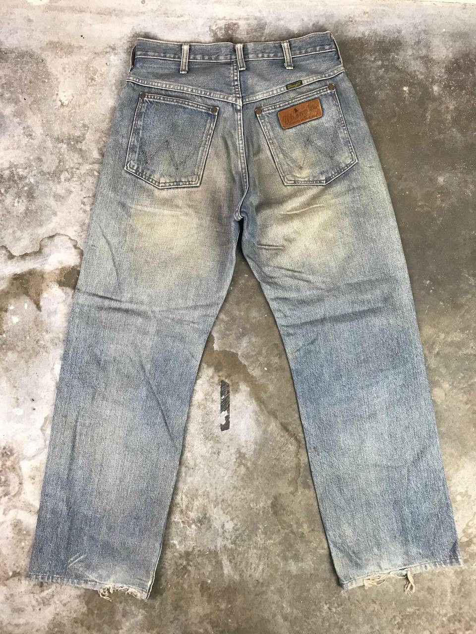Wrangler Vintage Wrangler Denim Pants Rare Design Size US 30 / EU 46 - 2 Thumbnail