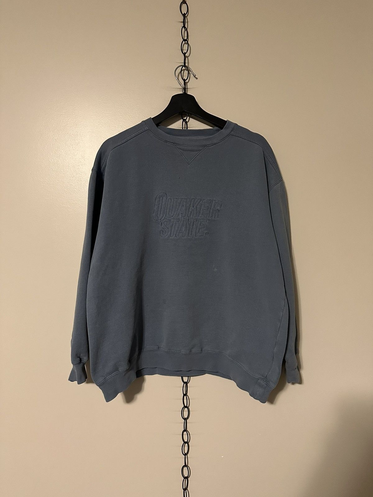 Vintage Vintage Quaker State Tonal Logo Crewneck Large Size US L / EU 52-54 / 3 - 1 Thumbnail