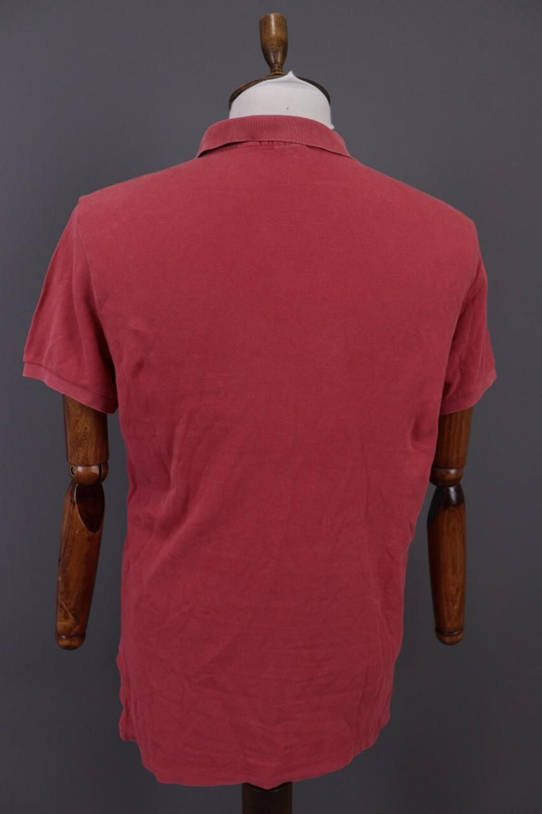Designer Polo by Ralph Lauren Red Custom Fit Polo Shirt Size M Size US M / EU 48-50 / 2 - 11 Thumbnail
