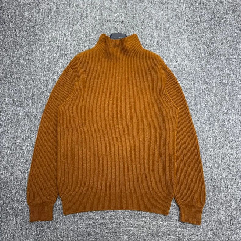 Loro Piana LORO PIANA Silk cashmere knit sweater Size XL / US 12-14 / IT 48-50 - 1 Thumbnail