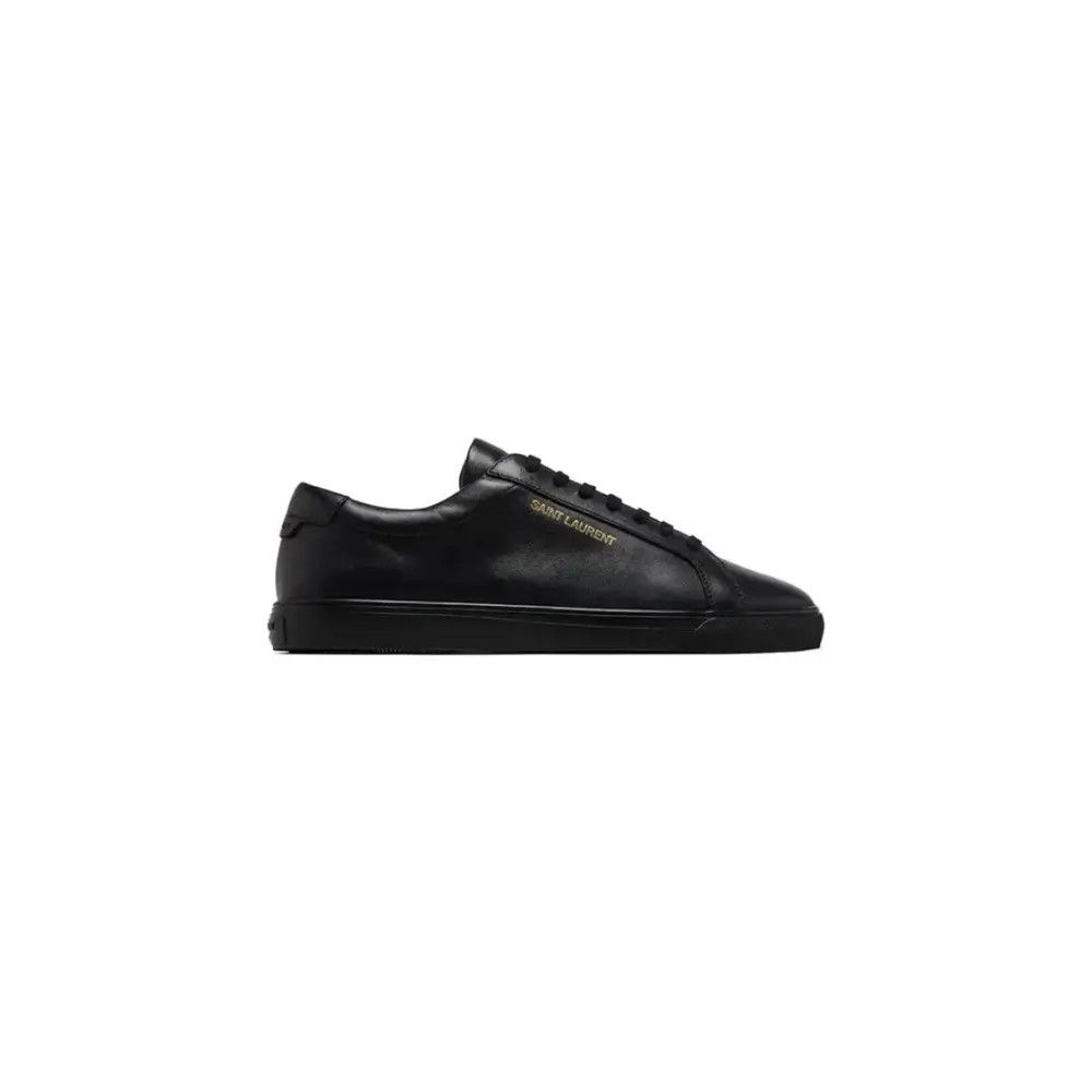 Saint Laurent Paris oc11z0126 606833 Andy Sneakers in Leather in Black Size US 8.5 / EU 41-42 - 1 Thumbnail