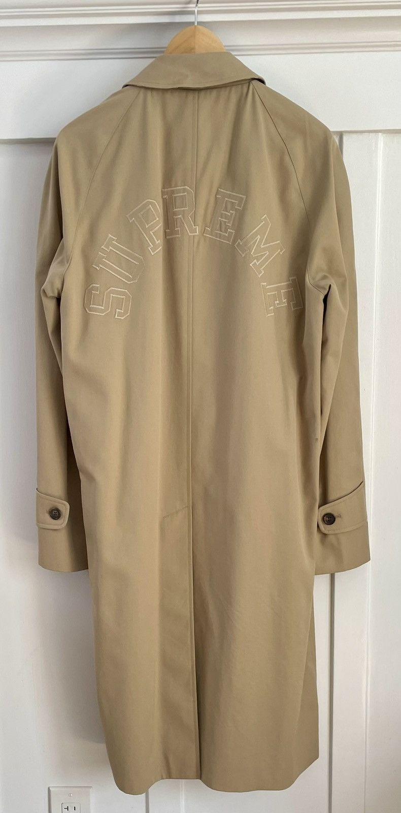 Supreme Trench Coat Grailed