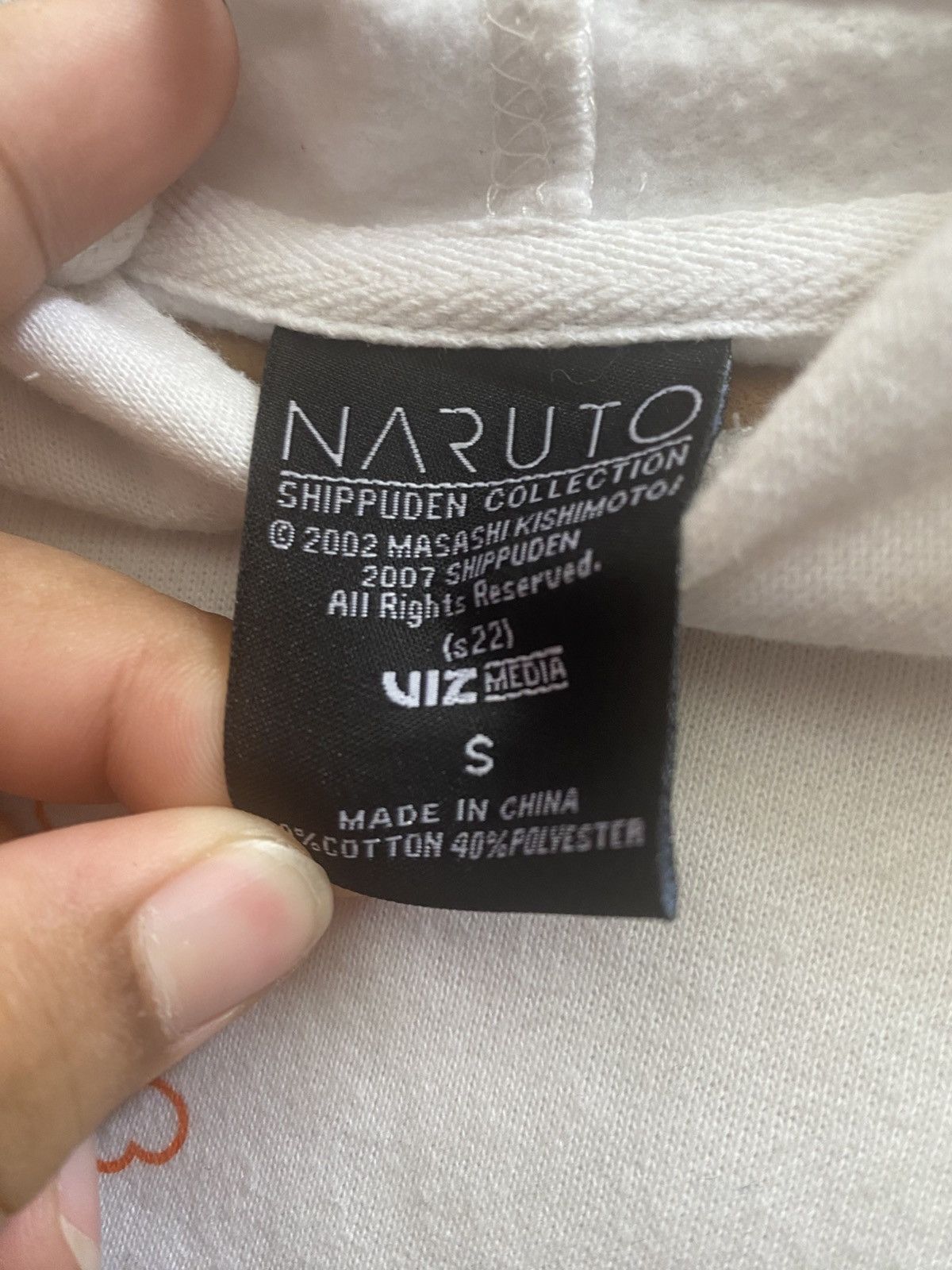 Anime VINTAGE ANIME NARUTO VS SASUKE HODDIE WHITE Size US L / EU 52-54 / 3 - 3 Thumbnail