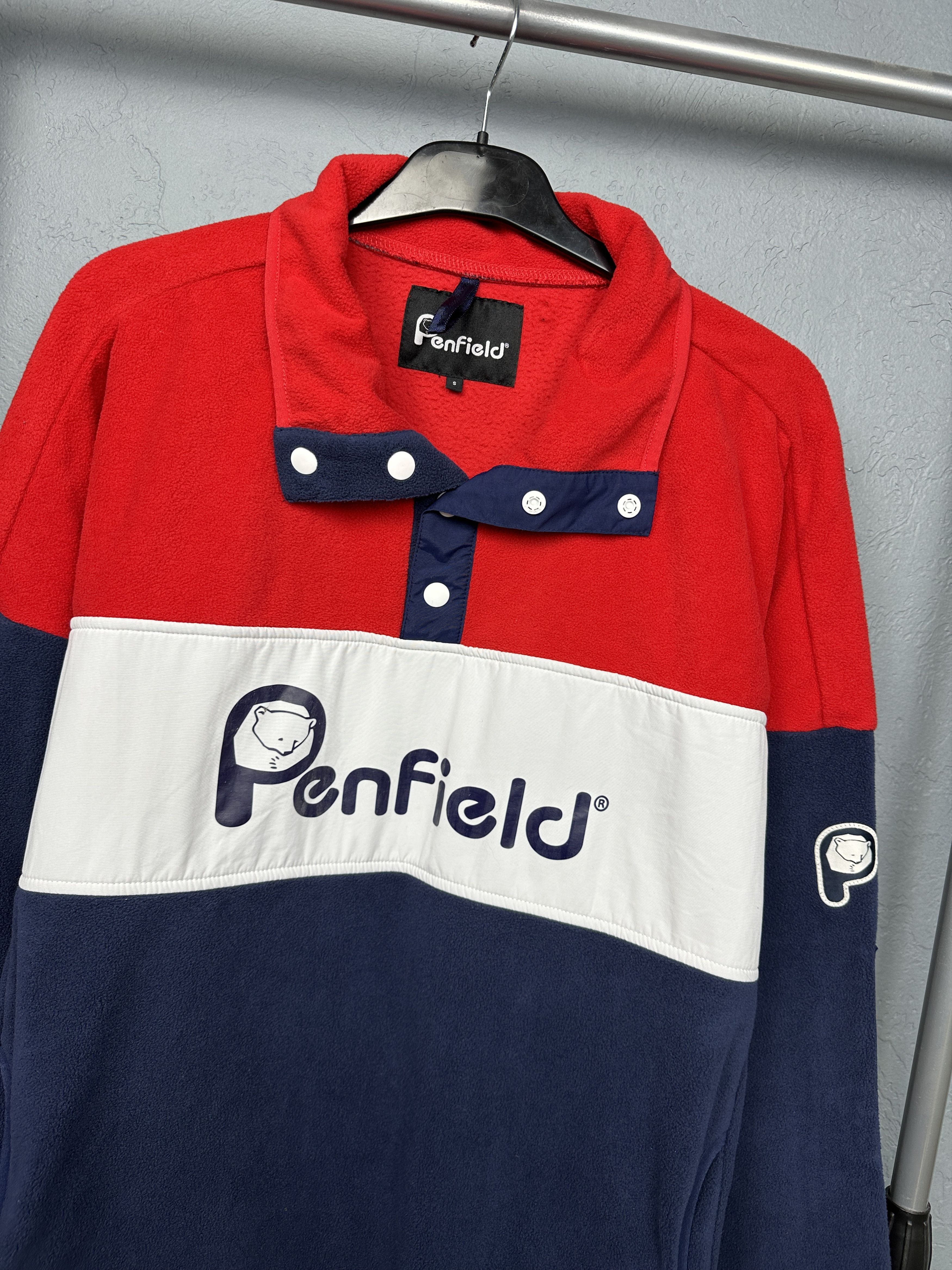 Penfield Penfield Mens Fleece Anorak Jacket Size US S / EU 44-46 / 1 - 2 Thumbnail