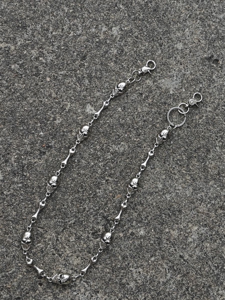 Jewelry Skull Wallet chain Size ONE SIZE - 11 Thumbnail
