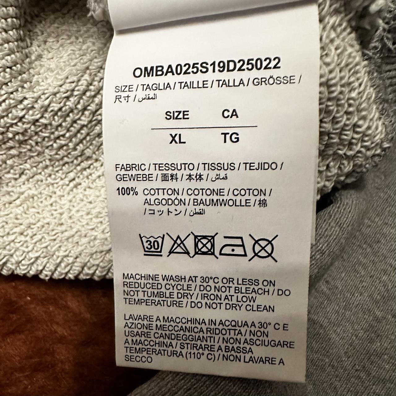 Off-White Heather Grey Off-White Crewneck Size US L / EU 52-54 / 3 - 5 Thumbnail