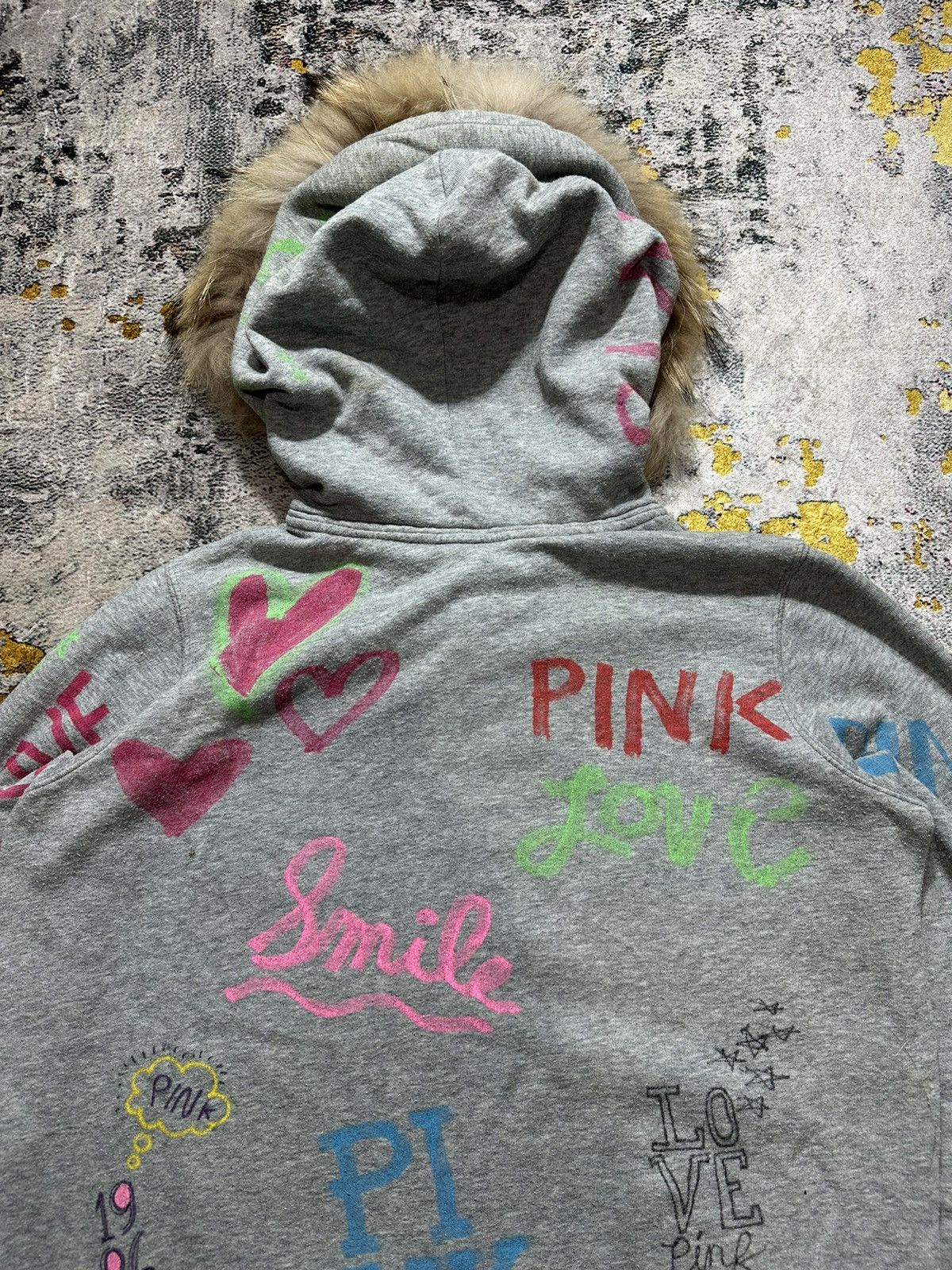 Japanese Brand VERY NICE DESIGN FUR ZIP HOODIE IFSIXWASNINE LGB STYLE Size US L / EU 52-54 / 3 - 8 Thumbnail