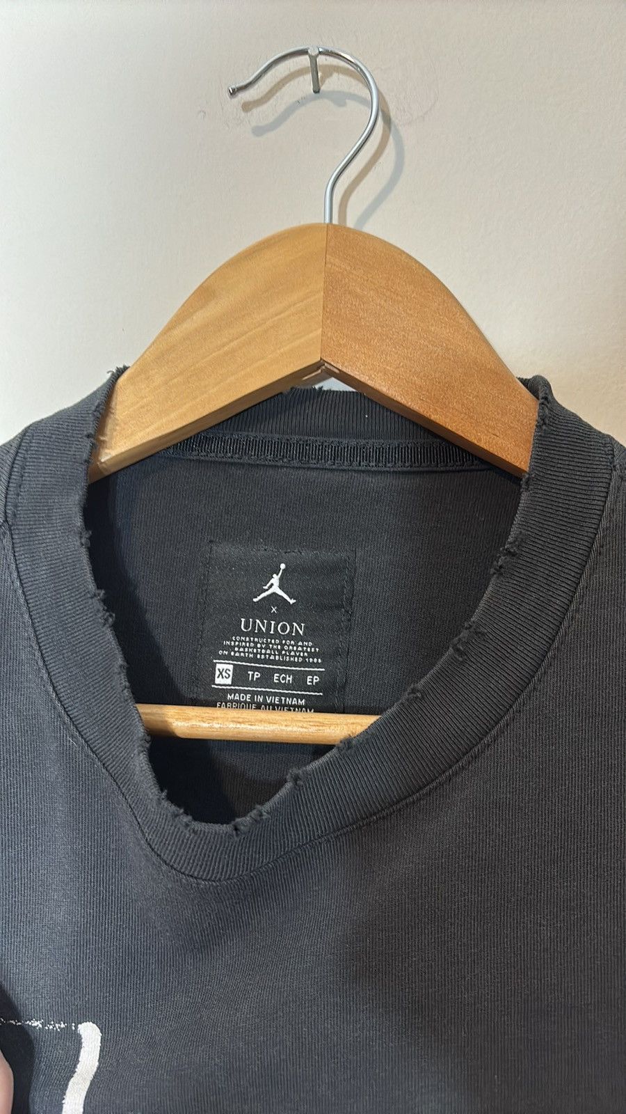 Jordan Brand × Union LA Jordan x Union Graphic Long Sleeve Shirt Size US XS / EU 42 / 0 - 3 Thumbnail