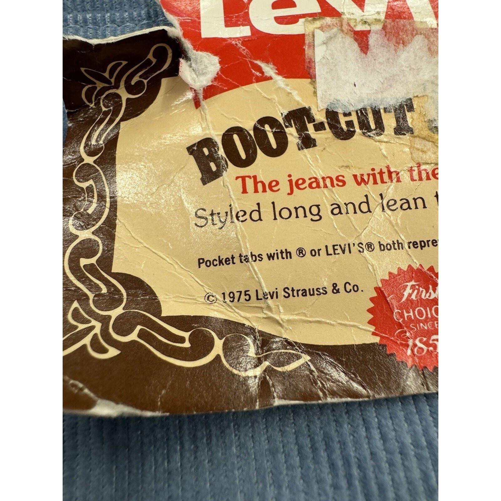 Levi's VINTAGE Deadstock 70s Levis 517 Pants Corduroy W28 X L32 Size US 28 / EU 44 - 8 Thumbnail