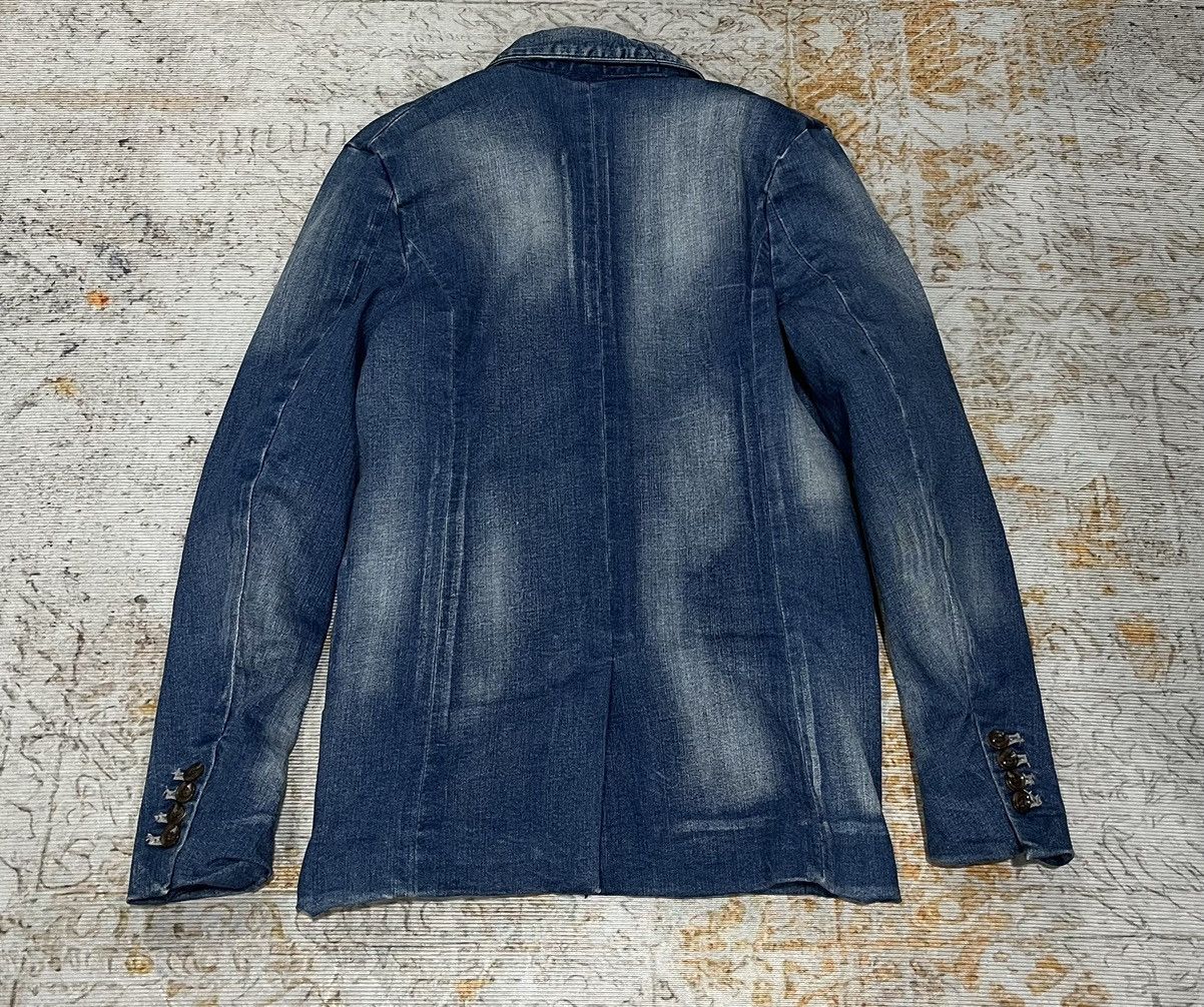 GOSTAR DE FUGA Gostar De Fuga Blue Denim Blazzer Size US M / EU 48-50 / 2 - 2 Thumbnail