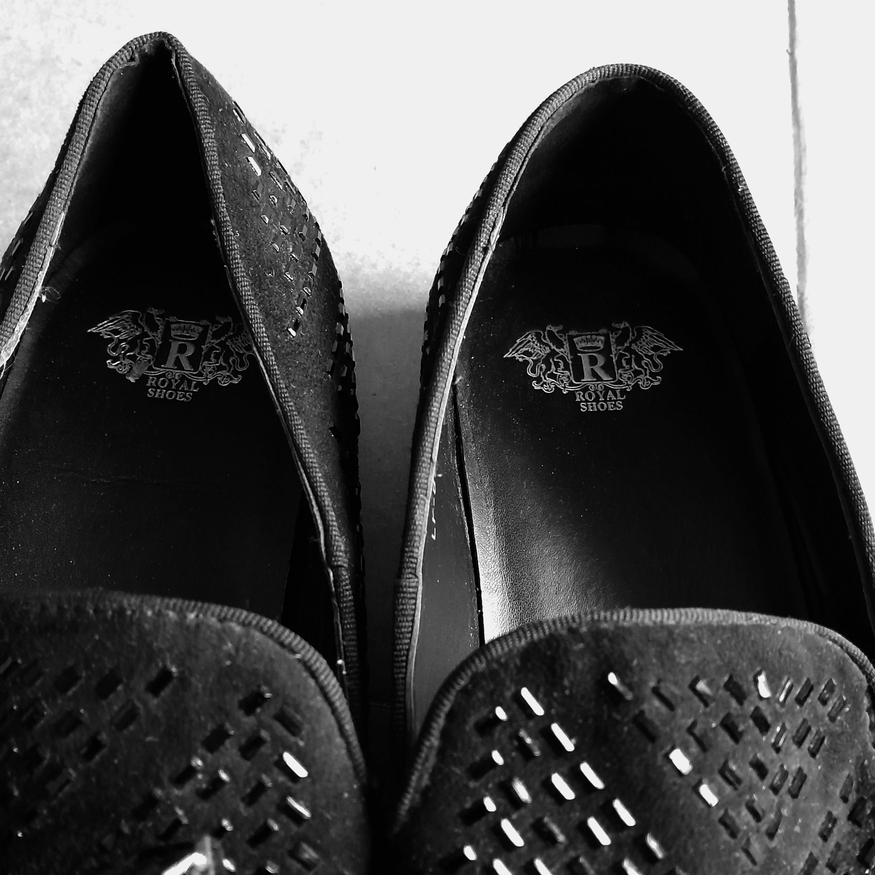 Other Royal Shoes Men Black Slip-on Loafer Size US 12 / EU 45 - 5 Thumbnail