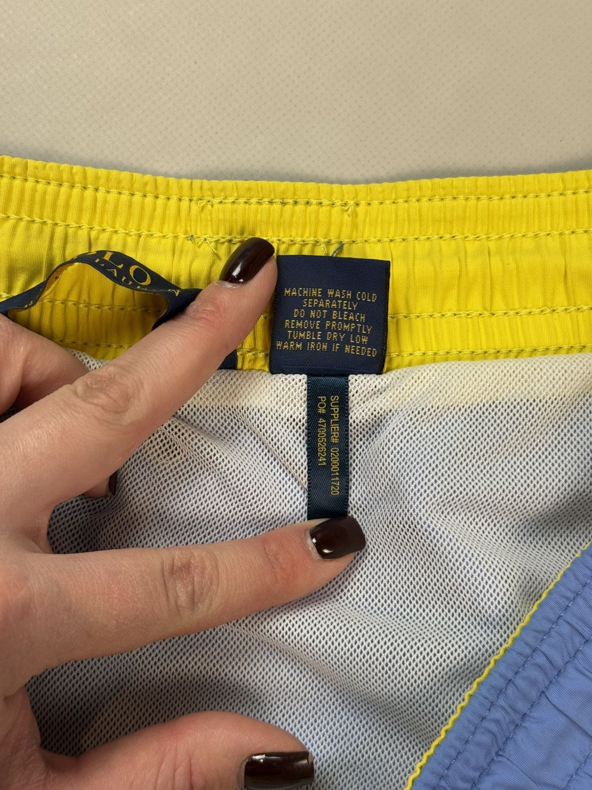 Polo Ralph Lauren Polo Ralph Lauren Men’s Nylon Swimming Beach Shorts Size XLT Size US 38 / EU 54 - 12 Thumbnail