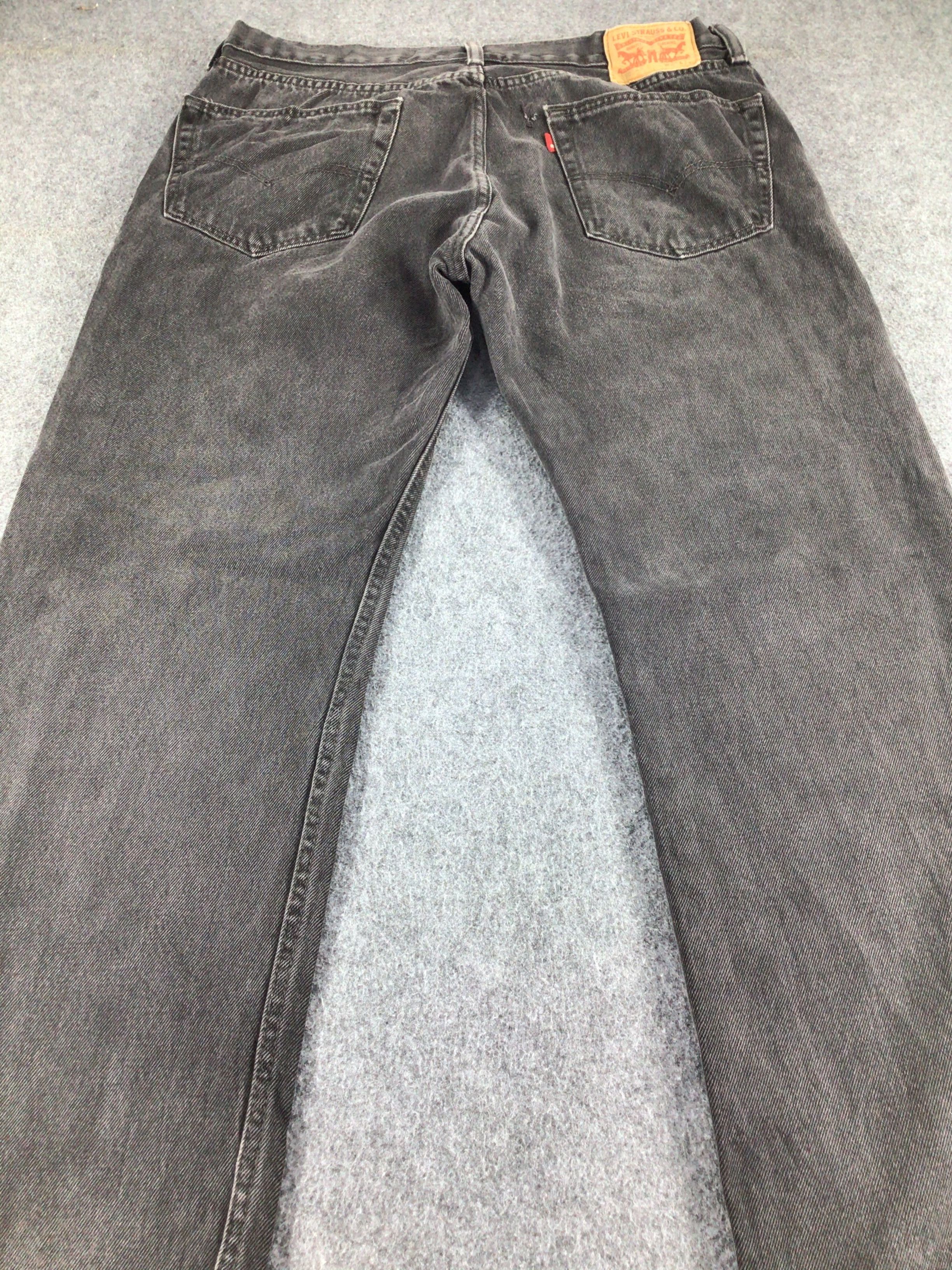 Levi's Vintage Levis 505 Jeans Levi's Faded Black -J547 Size US 35 - 4 Thumbnail