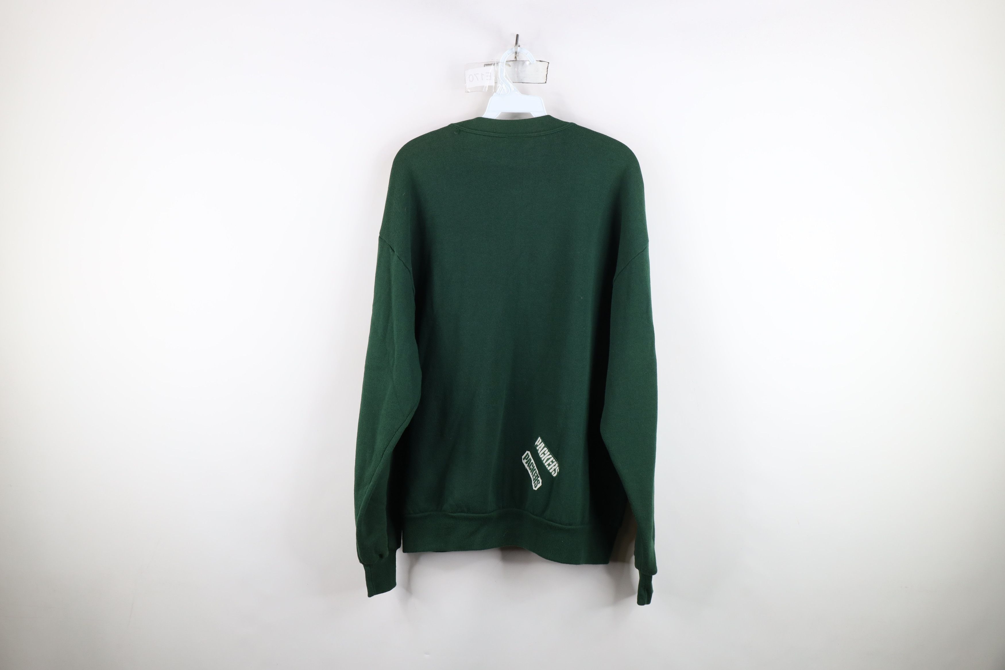 Vintage Vintage 90s Bay Packers Football Cardigan Sweatshirt USA Size L / US 10 / IT 46 - 12 Thumbnail