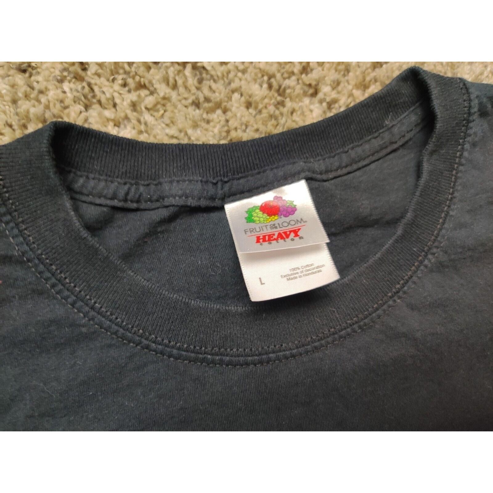 Fruit Of The Loom Chicago White Sox Shirt Adult Mens Large Black Chevrolet Size US L / EU 52-54 / 3 - 5 Thumbnail
