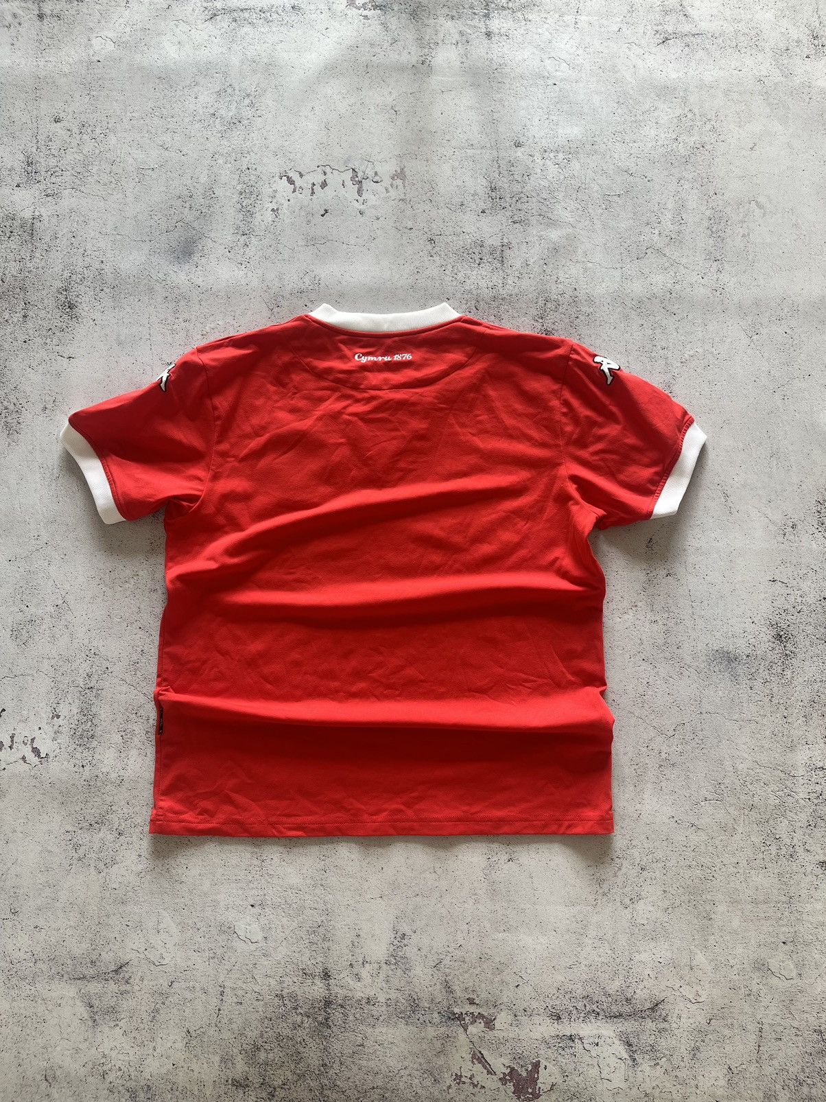 Kappa × Vintage KAPPA WALES NATIONALS 2006/2007 HOME SOCCER JERSEY,FOOTBALL Size US XL / EU 56 / 4 - 4 Thumbnail