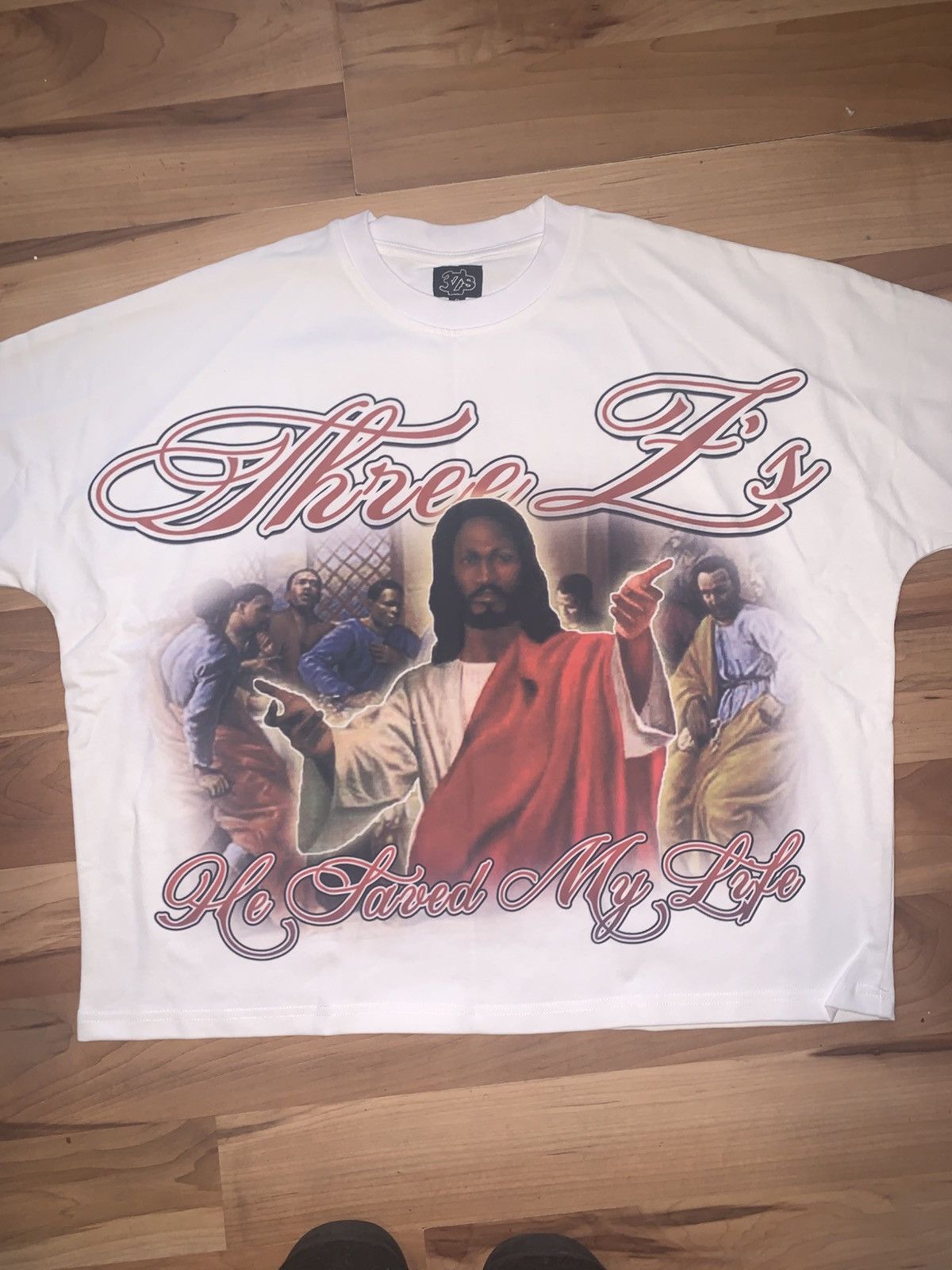 Vintage Jesus Graphic Shirt Size US XL / EU 56 / 4 - 6 Thumbnail