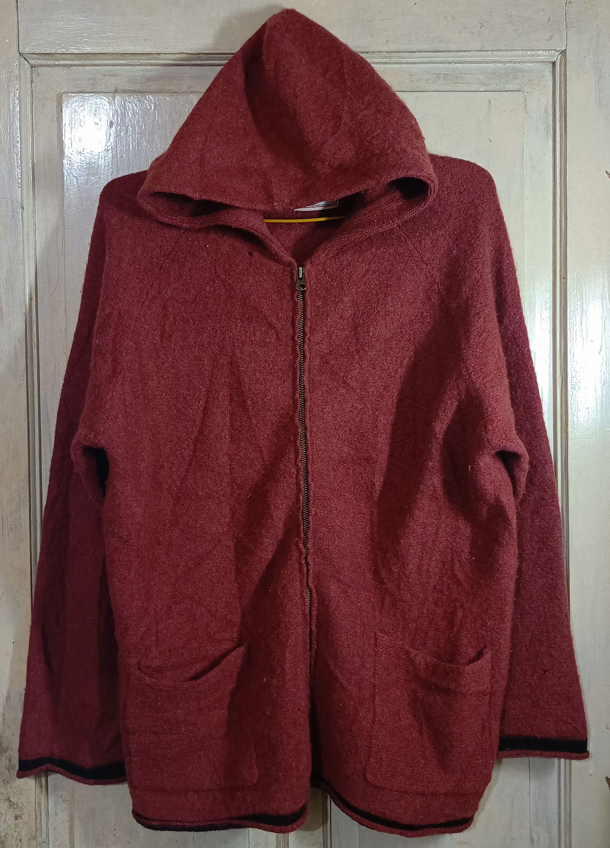 45rpm Vintage 45RPM Alpaca Hoodie Mohair Size US L / EU 52-54 / 3 - 1 Thumbnail