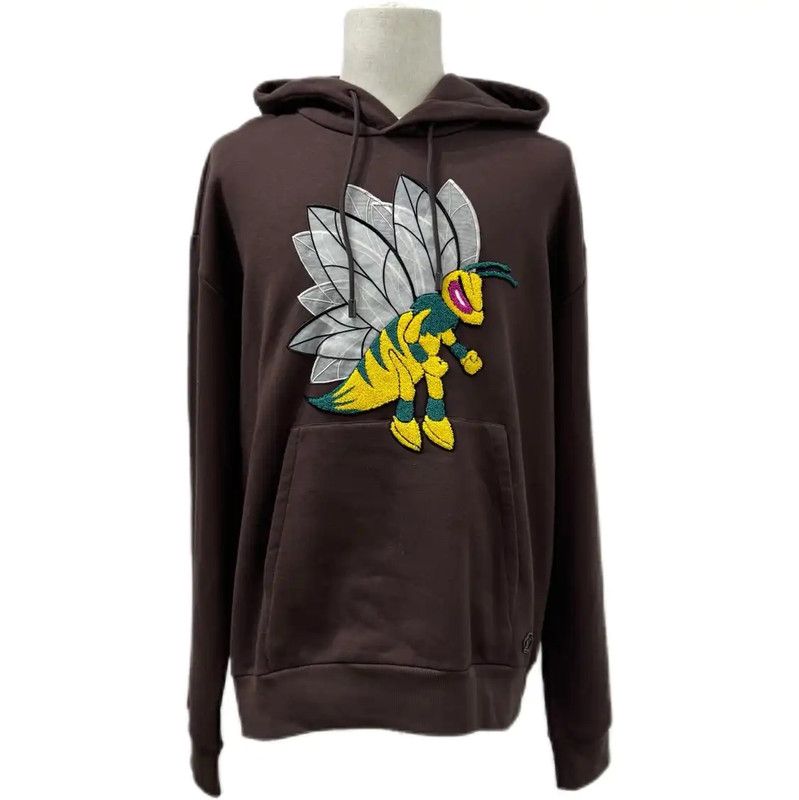 Louis Vuitton Louis Vuitton XXL Brown Logo Hoodie 0089 Size US XXL / EU 58 / 5 - 1 Thumbnail