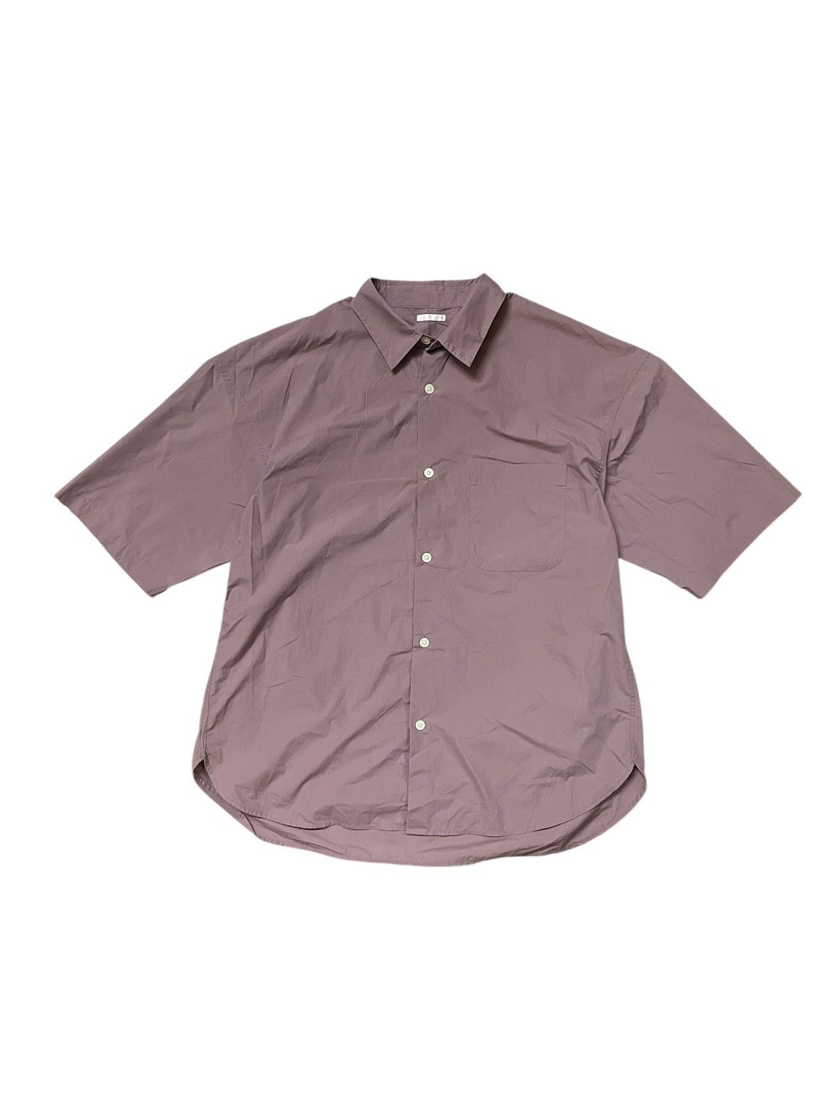 GU gu purple shirt relax fit Size US L / EU 52-54 / 3 - 1 Thumbnail