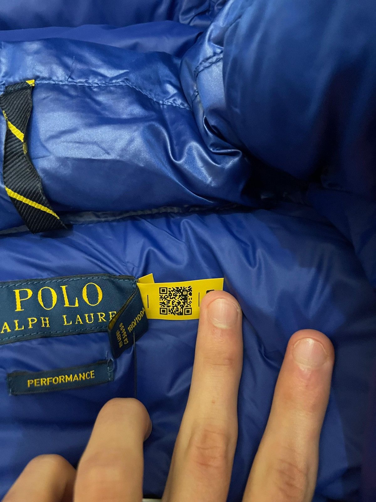 Polo Ralph Lauren Glossy blue Ralph Lauren puffer Size US L / EU 52-54 / 3 - 4 Thumbnail