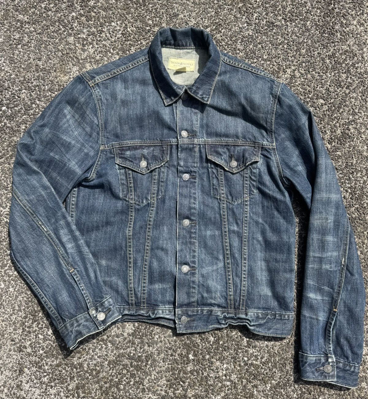Denim & Supply Ralph Lauren × Ralph Lauren Ralph Lauren D&S Denim trucker jacket Size US M / EU 48-50 / 2 - 2 Thumbnail