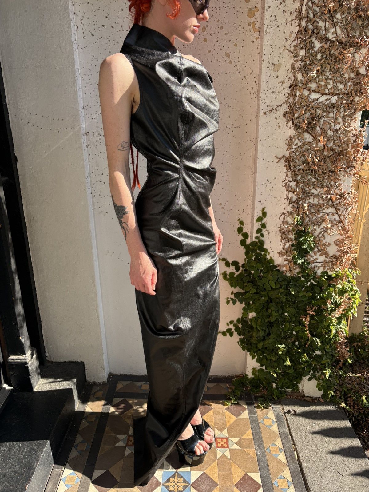 Rick Owens Rick Owens Coated Denim Athena Gown Size M / US 6-8 / IT 42-44 - 4 Thumbnail