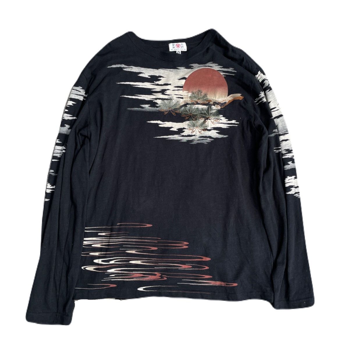 Japanese Brand 2000s Japanese Sukajan Yakuza Embroidery Long Sleeve Tee Size US XL / EU 56 / 4 - 4 Thumbnail
