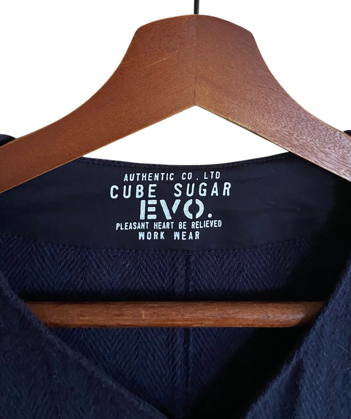 Vintage Vintage Japanese Brand Cube Sugar Work Wear Shirt 2000s Size US M / EU 48-50 / 2 - 8 Thumbnail