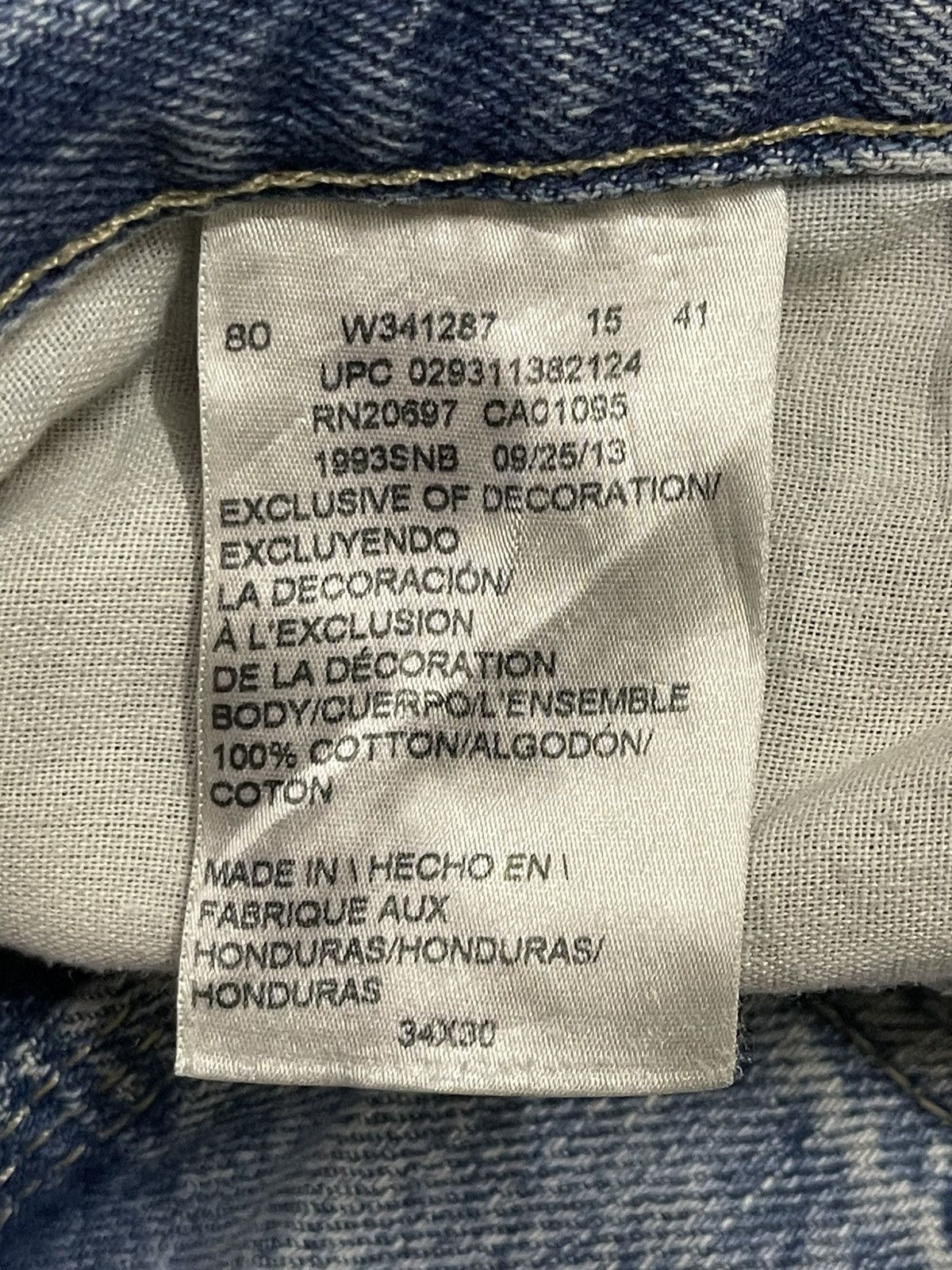 Dickies Vintage Dickies Blue Faded Wash Carpenter Loose Jeans Size US 34 / EU 50 - 9 Thumbnail