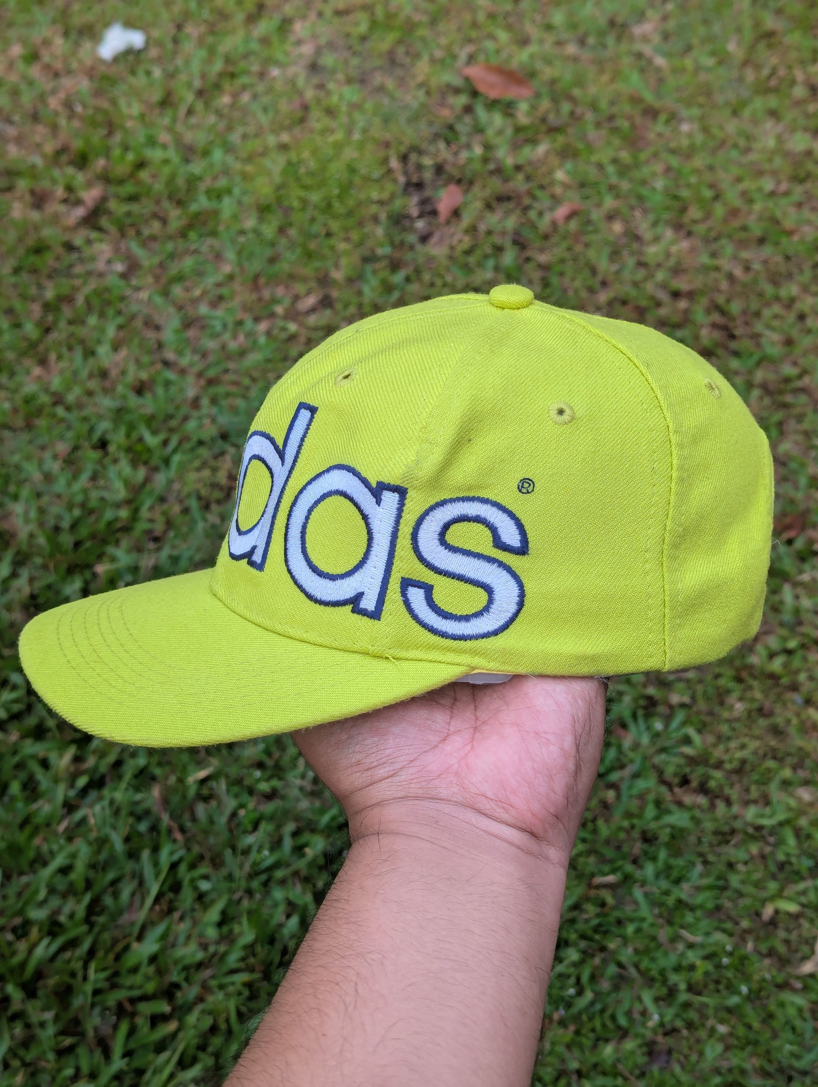 Adidas 🔥FREE SHIPPING🔥Vintage 80s 90s Adidas Snapback Hat Size ONE SIZE - 3 Thumbnail