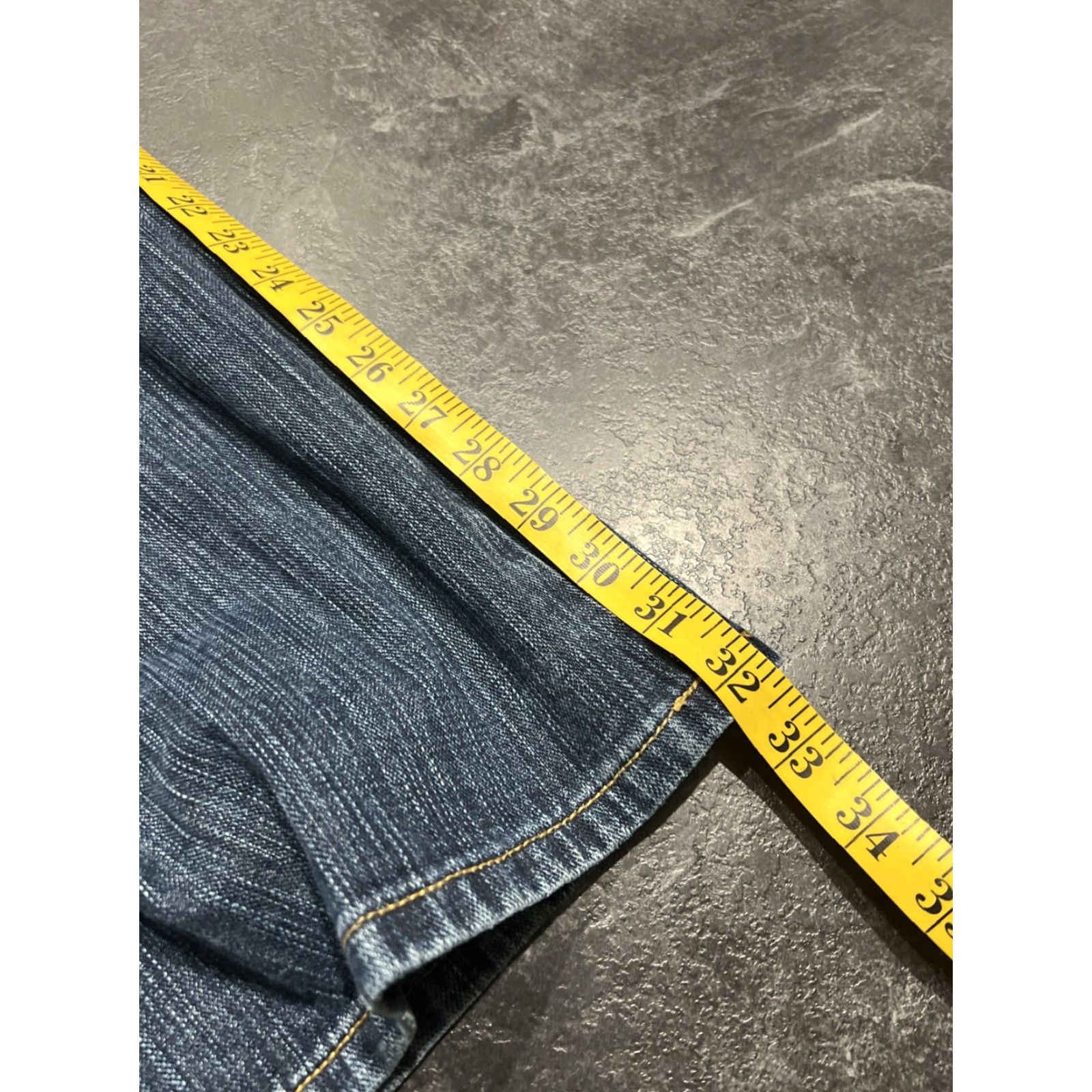Enyce Y2K Enyce Jeans Mens 38x32 Blue Denim Baggy Dark Embroidered HipHop Wide-Leg Jeans Mens Blue 90s Y2K Size US 38 / EU 54 - 7 Thumbnail