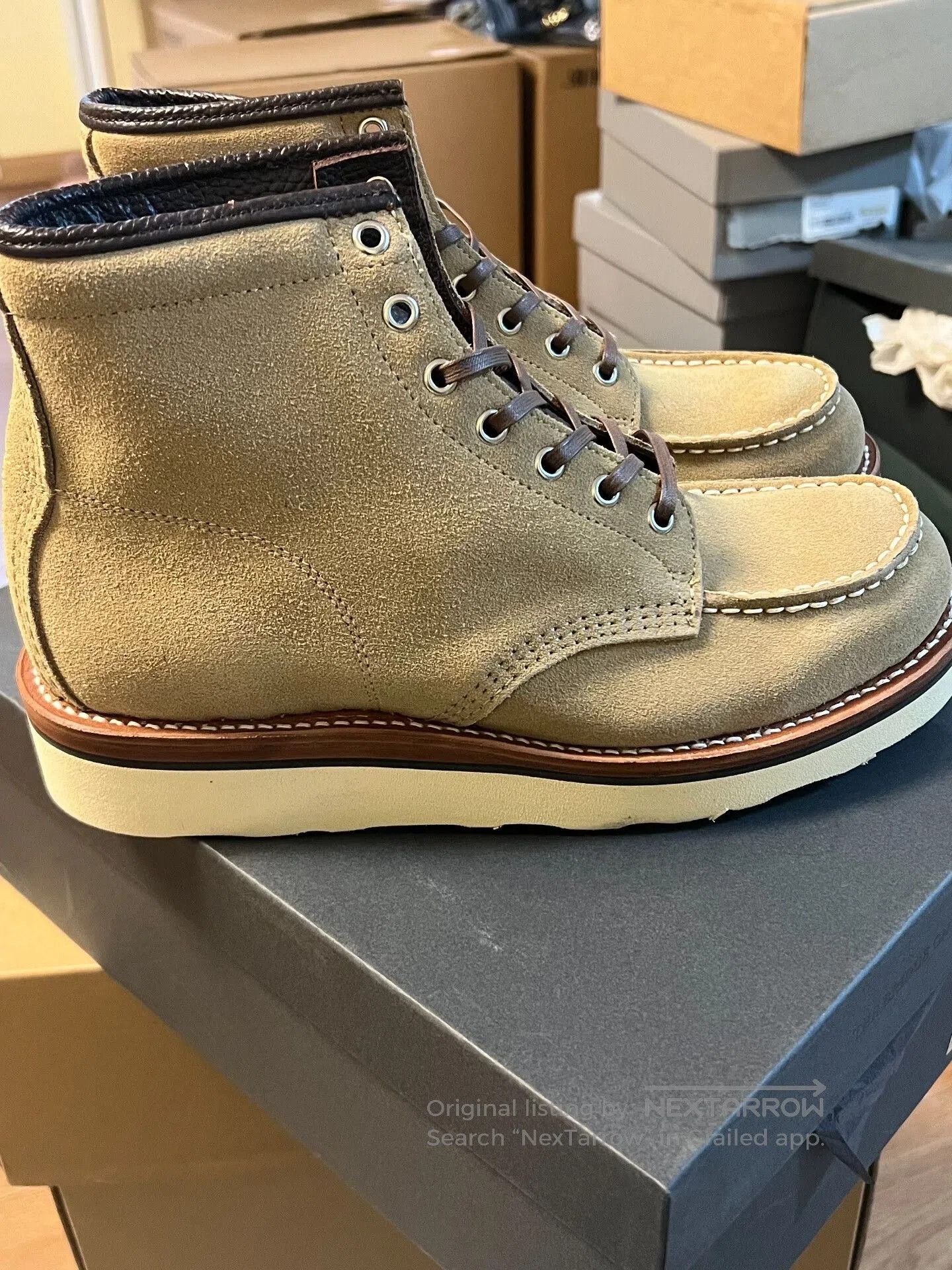 Brother Bridge Brother Bridge Suede Work Boots. Size US 8.5 / EU 41-42 - 4 Thumbnail