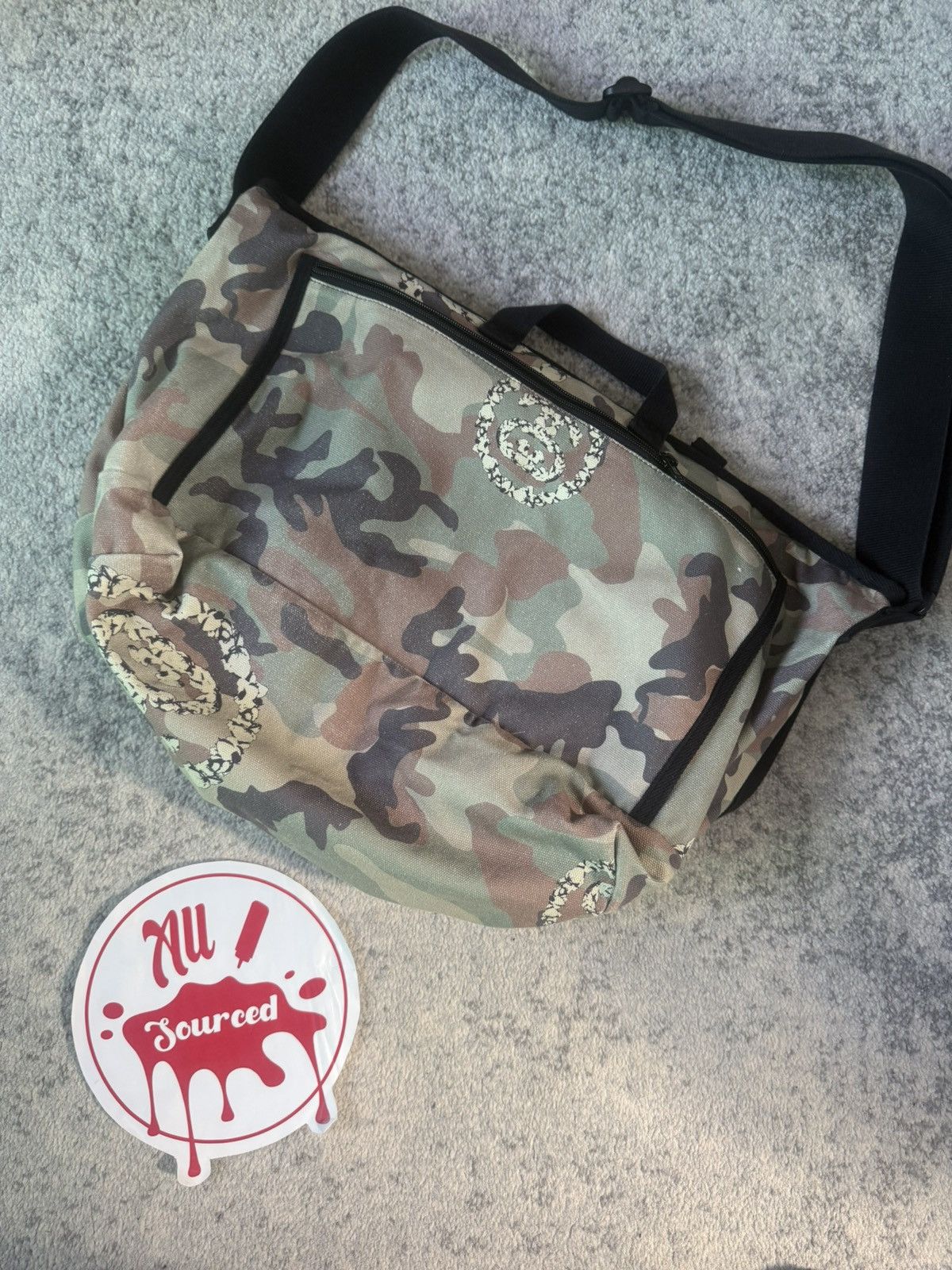 Stussy x Denim Tears Messenger Bag - tianchih.com