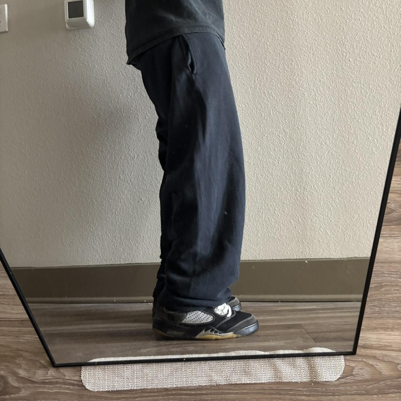 Japanese Brand Crazy Vintage Y2K/2000s Black Essential Sweatpants! Fits M Size US 34 / EU 50 - 2 Thumbnail