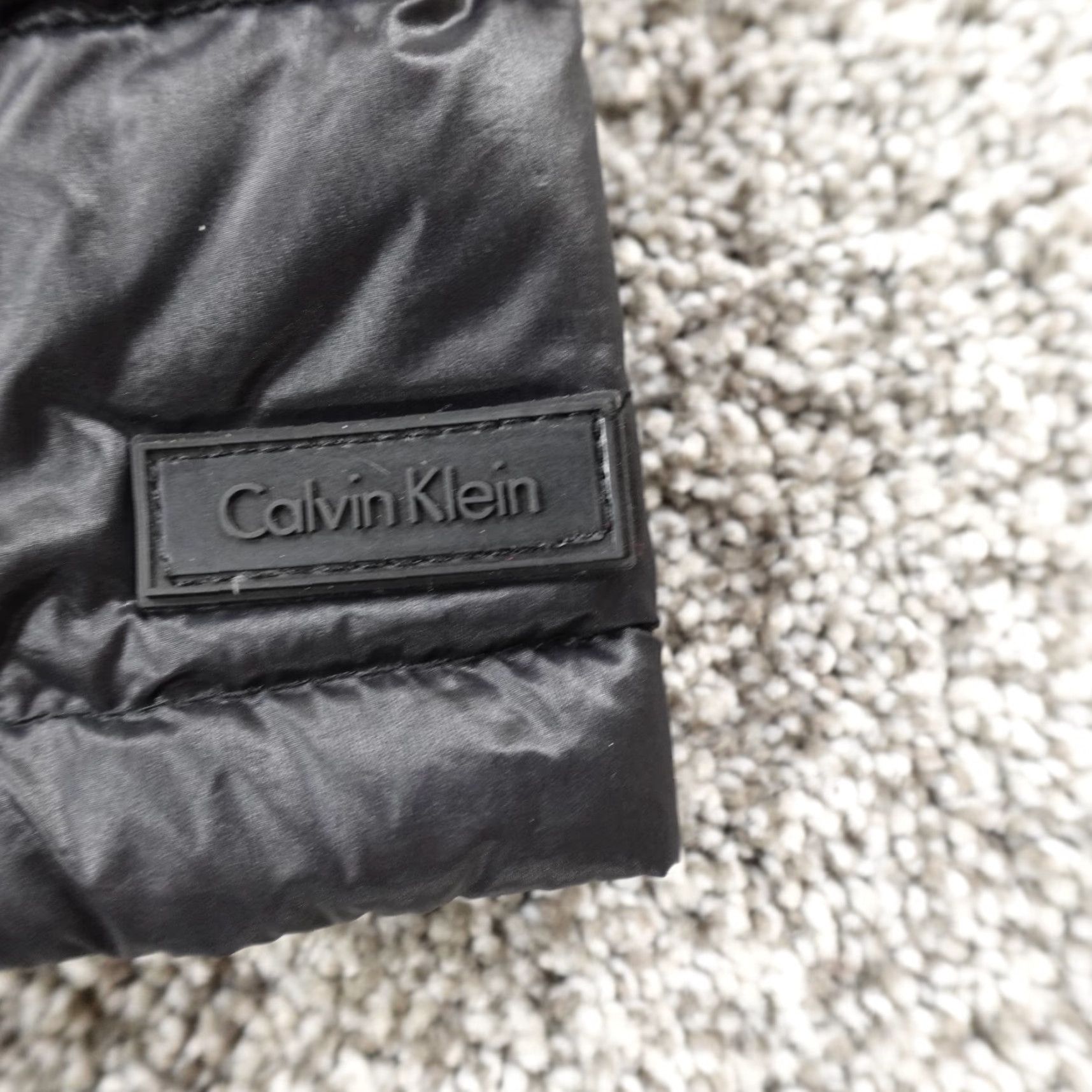 Calvin Klein Calvin Klein Vest Womens L Black Quilted Packable Performance Down Puffer Jacket Size L / US 10 / IT 46 - 2 Thumbnail