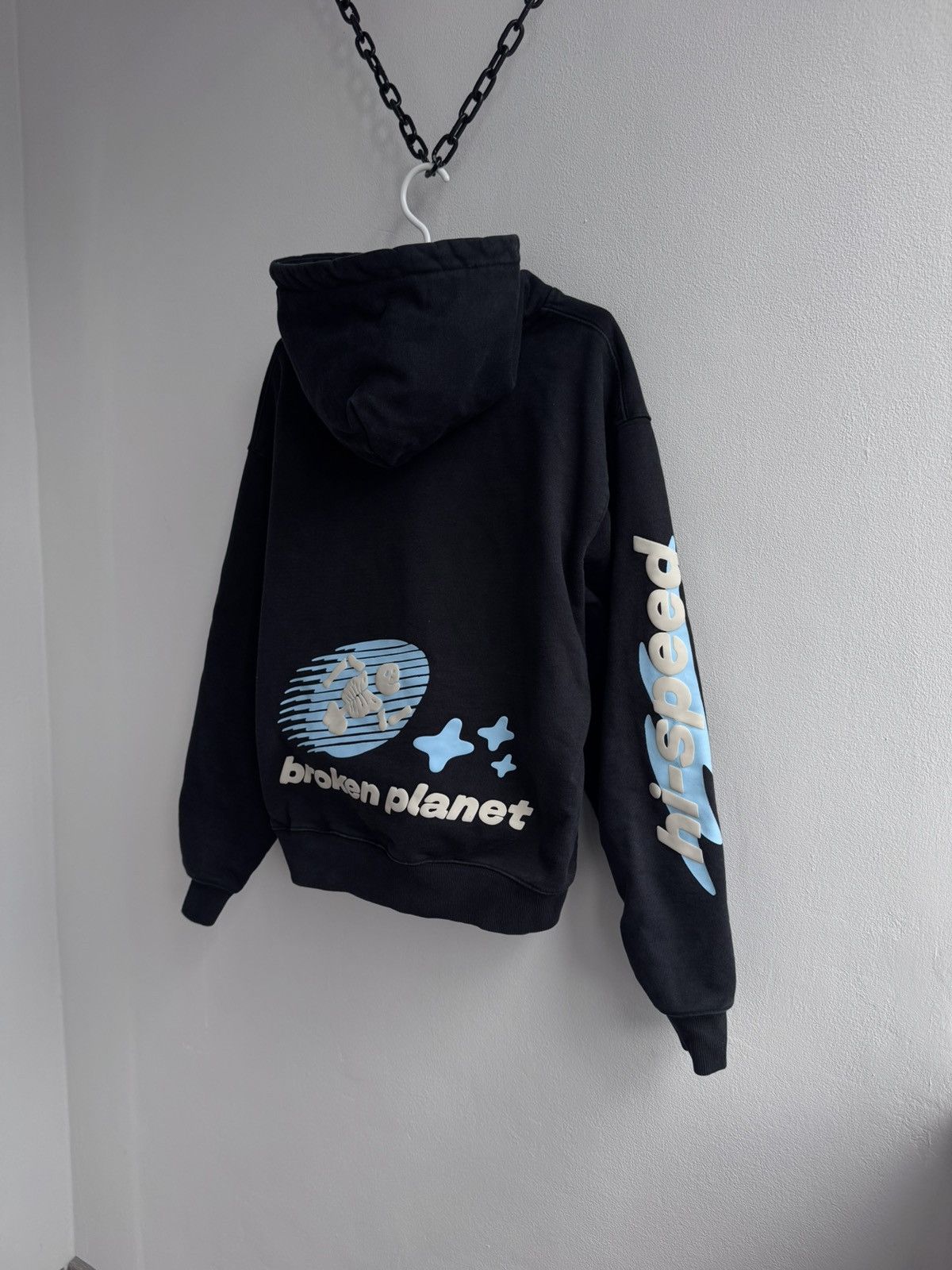 Broken Planet Broken Planet Cosmic Speed Black Men’s Hoodie Size US M / EU 48-50 / 2 - 18 Thumbnail