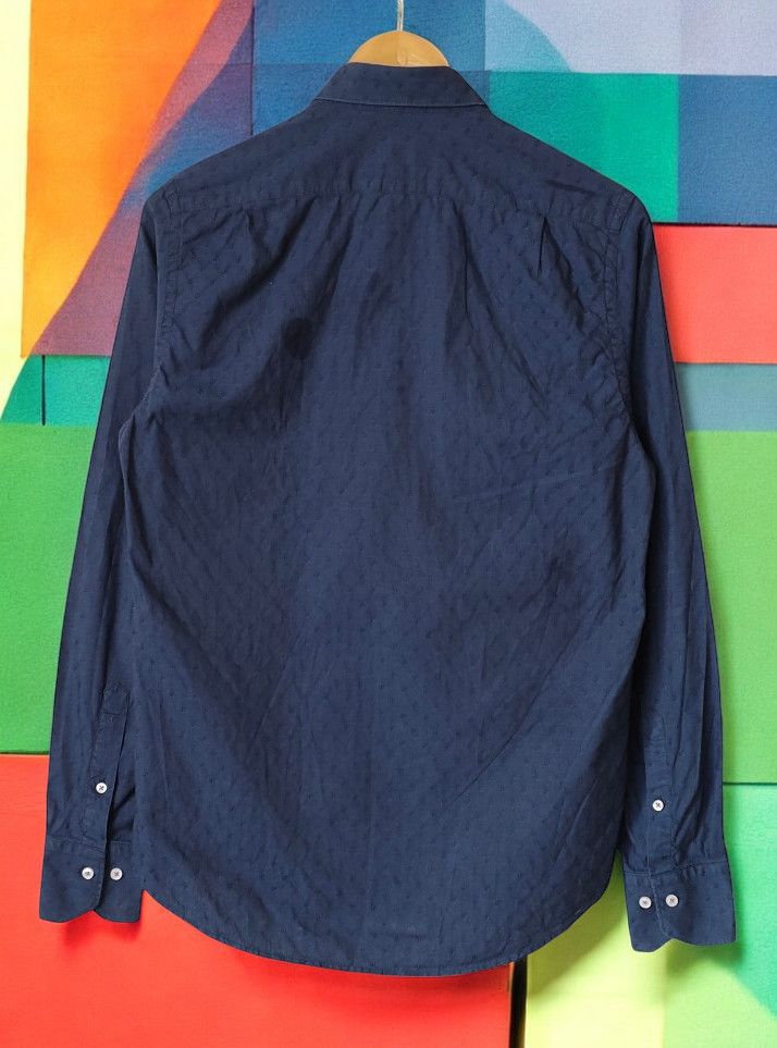 Carolina Herrera Carolina Herrera Full Monogram Navy Shirt Size US L / EU 52-54 / 3 - 2 Thumbnail